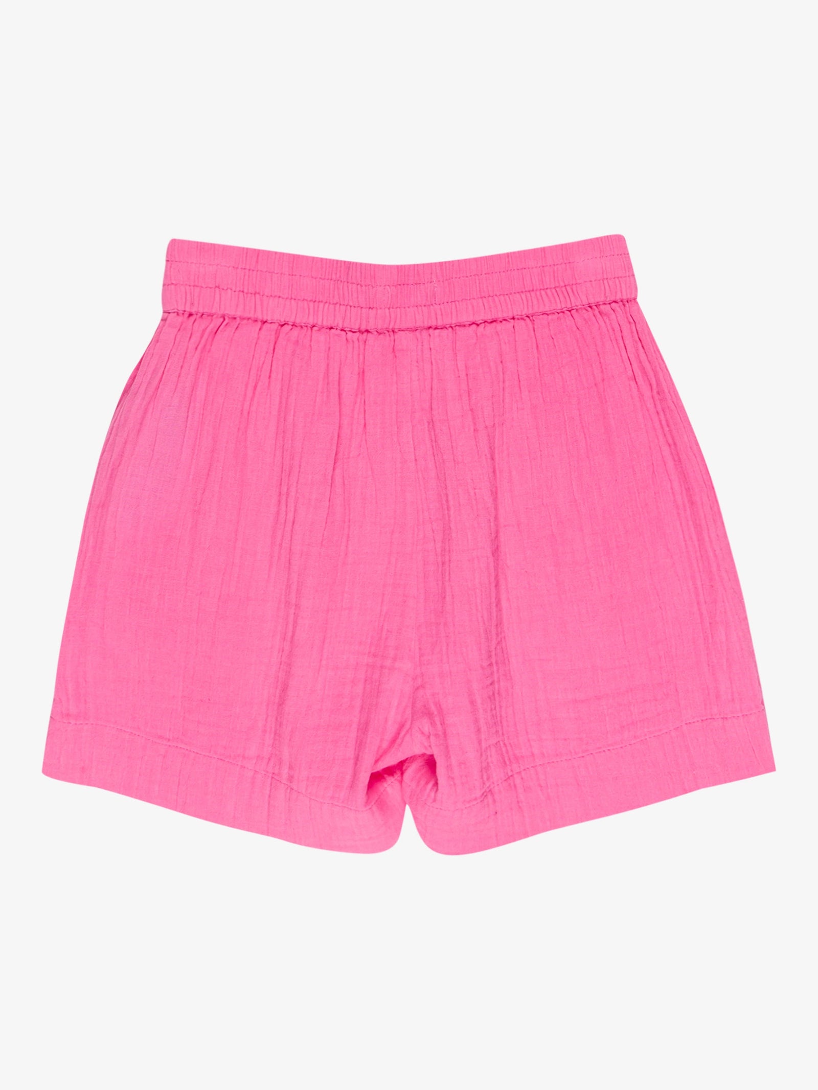 Kids Milky Shell Elastic Waist Board Short Pink Cosmos - Image 7