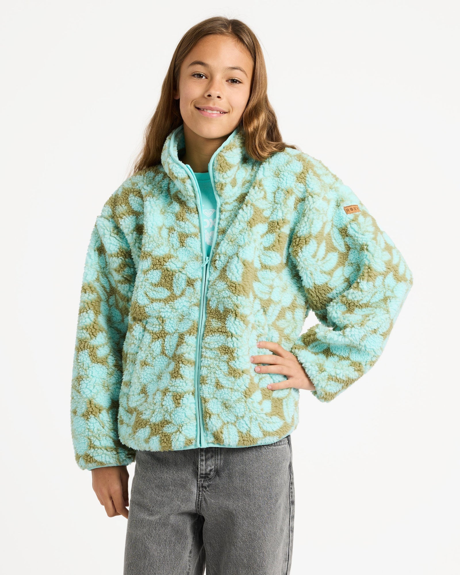 Kids Like Electricity Casual Jacket Oil Green The Mo Mini Rg - Image 1