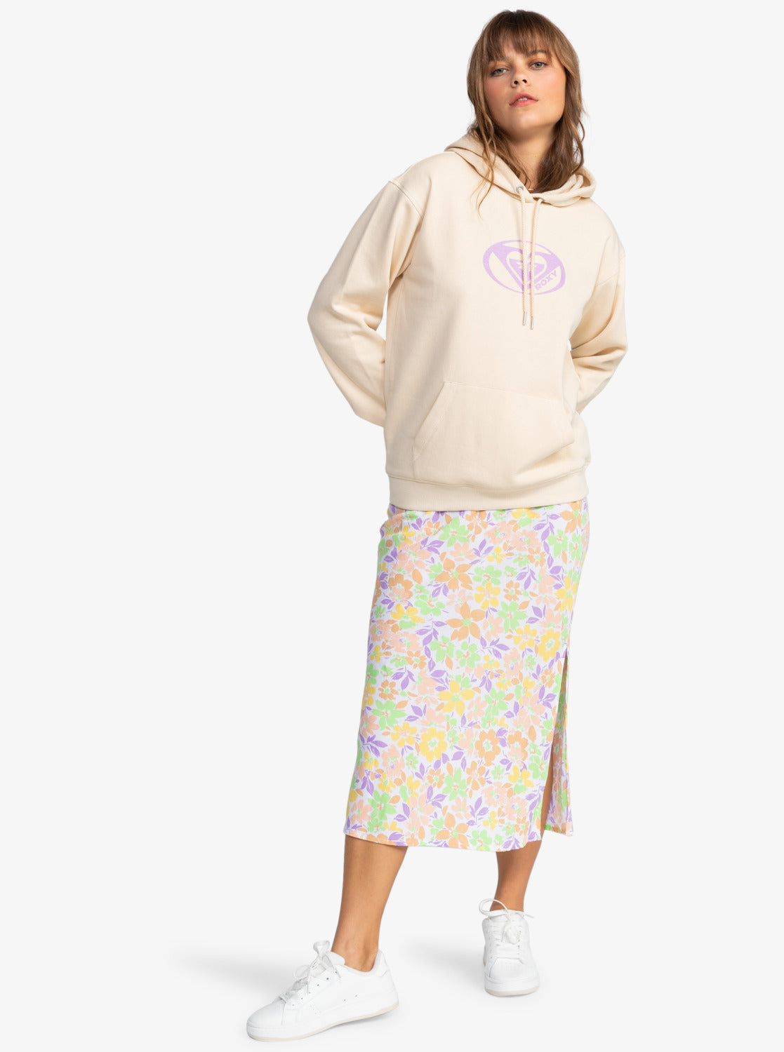 Womens Surf Stoked Pullover Hoodie