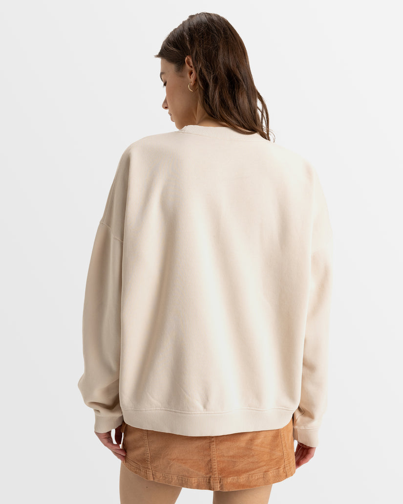 Womens Lineup Pullover Sweatshirt