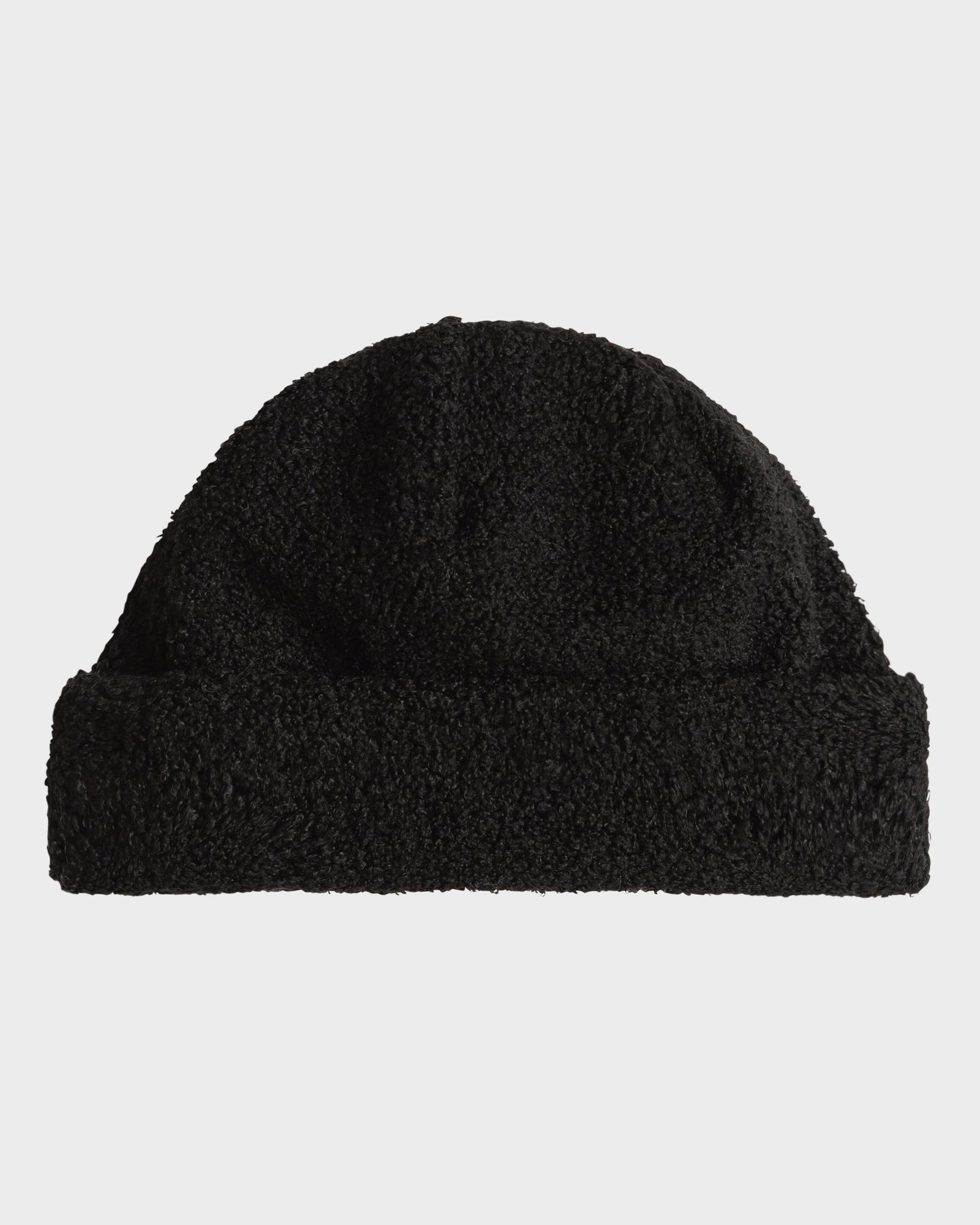 Womens Valwood Cuff Beanie True Black - Image 4