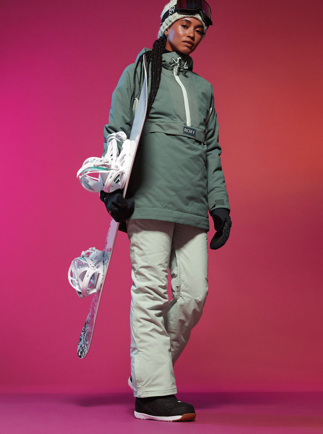 Womens Radiant Lines Overhead Technical Snow Jacket