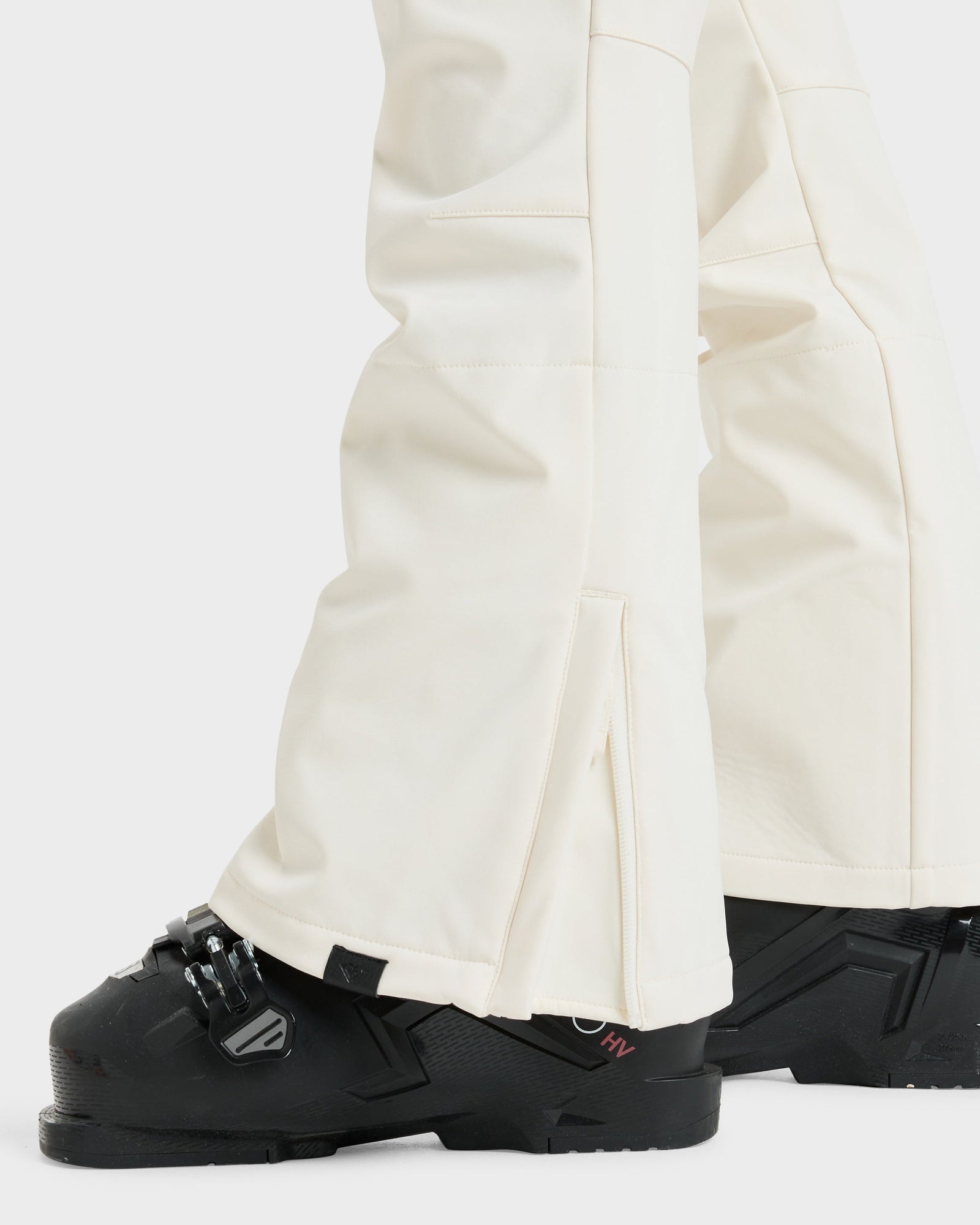 Womens Rising High Snowboard Pants Whisper White - Image 6