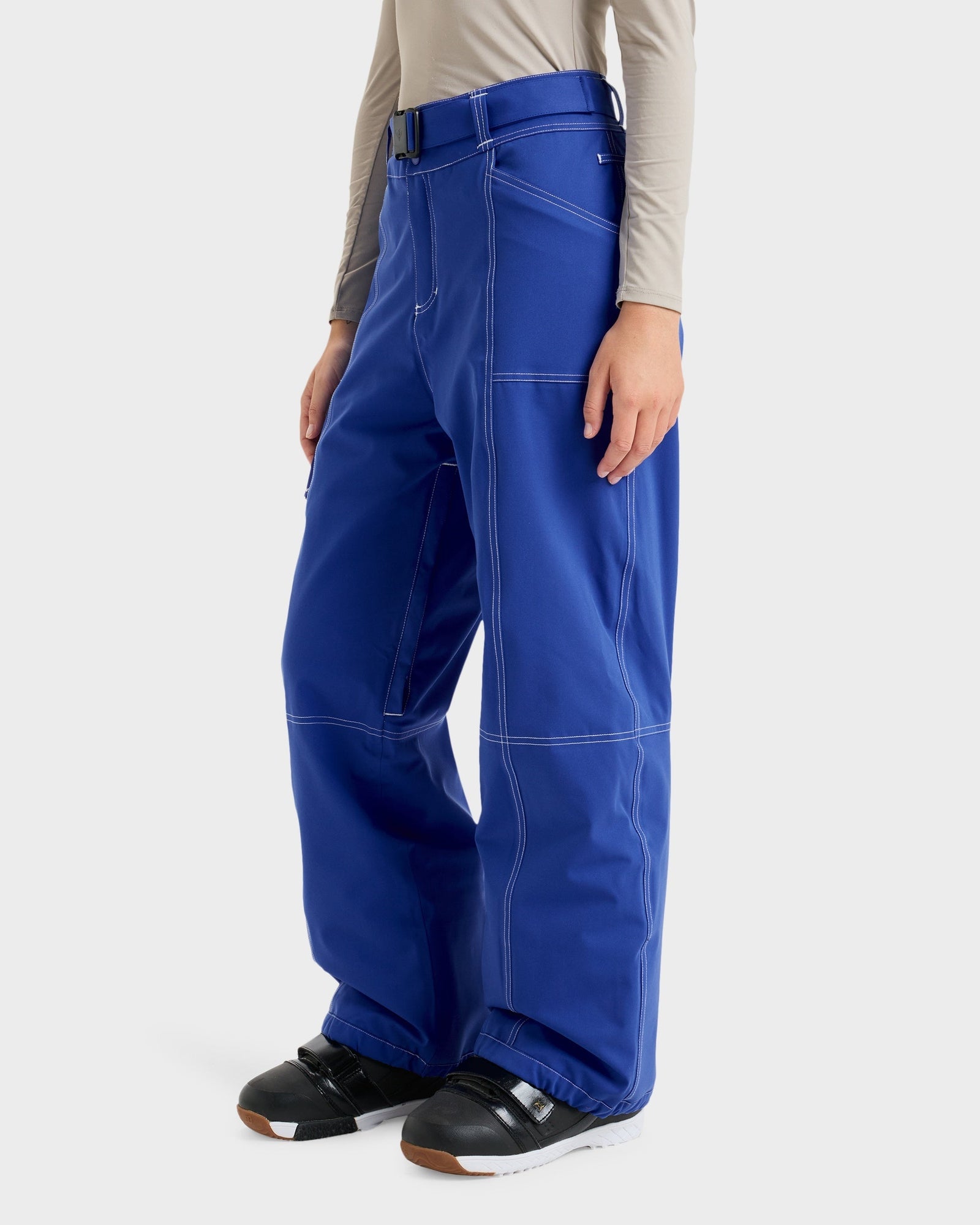 Womens Snow Pants Dazzling Blue - Image 3