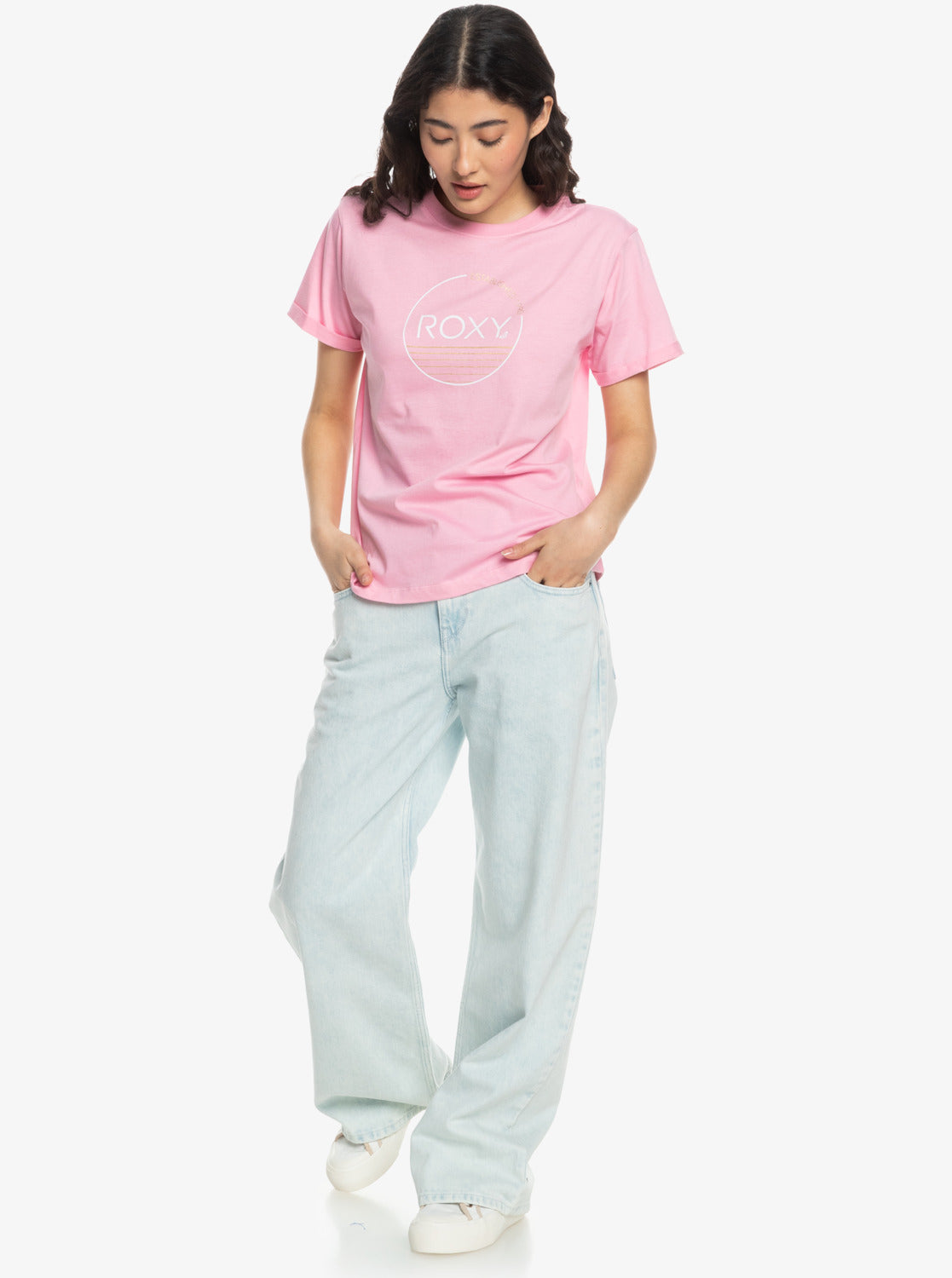 Womens Noon Ocean Loose Fit T-Shirt