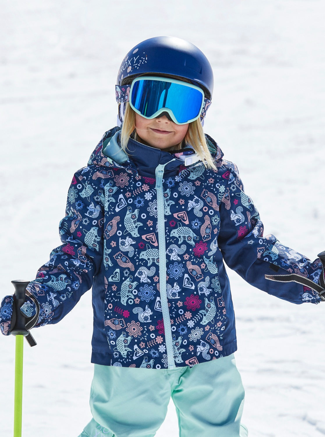 Girls 2-7 Snowy Tale Insulated Snow Jacket