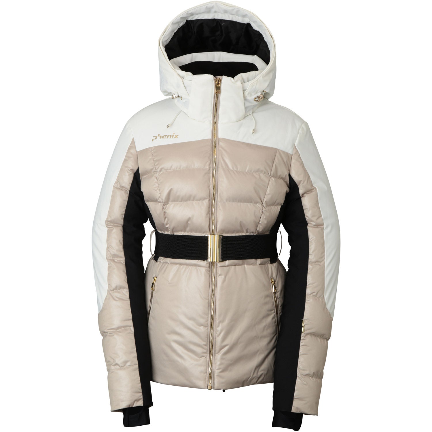 Belt Set Elegant Ski Jacket