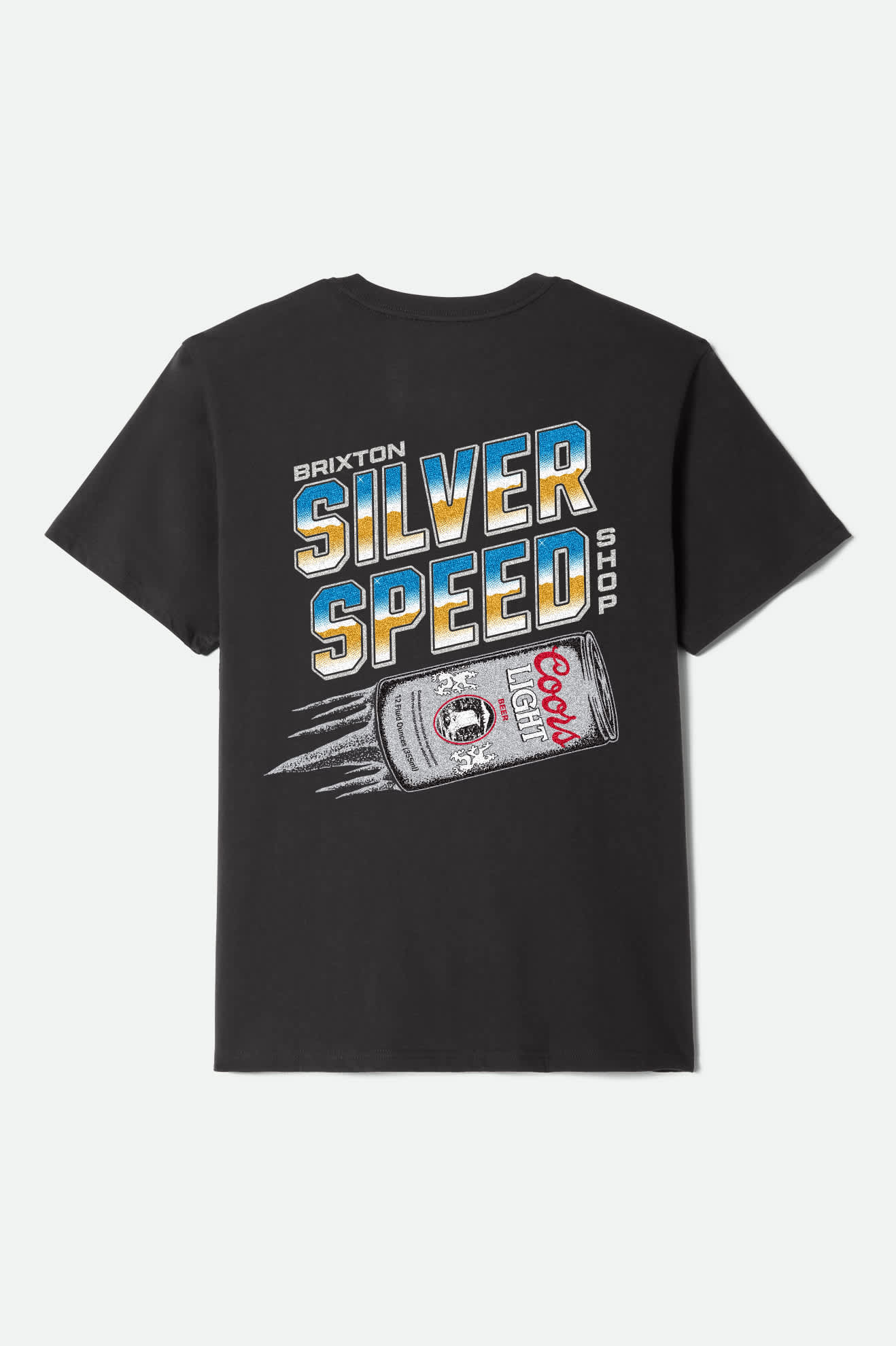 Coors Light Silver Speed S/S Standard T-Shirt Black - Image 1