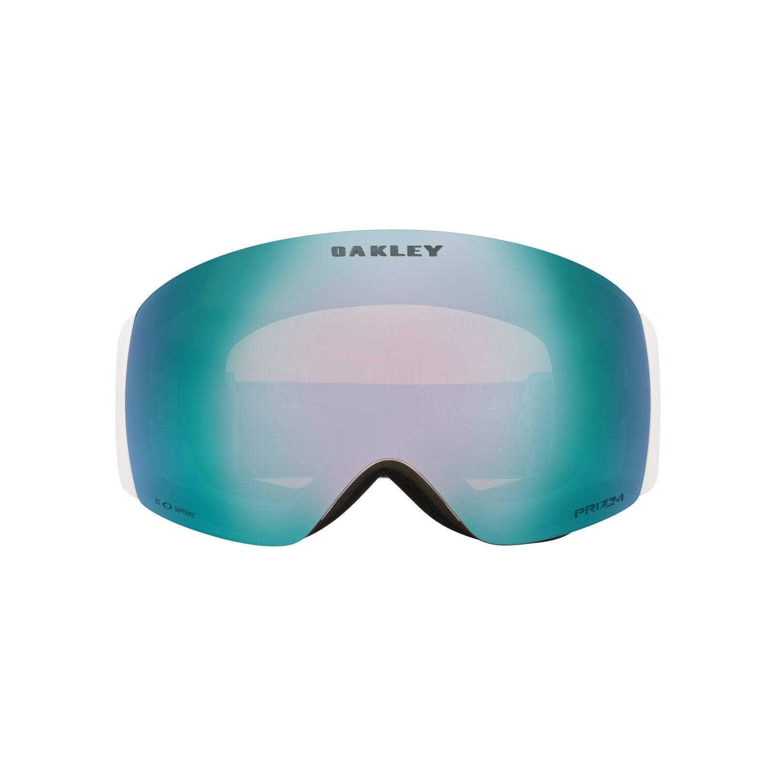 Flight Deck Pro M (Low Bridge Fit) Snow Goggle Matte White - Prizm Snow Sapphire Iridium Lens w/ Prizm Snow Iced Iridium Lens - Image 2