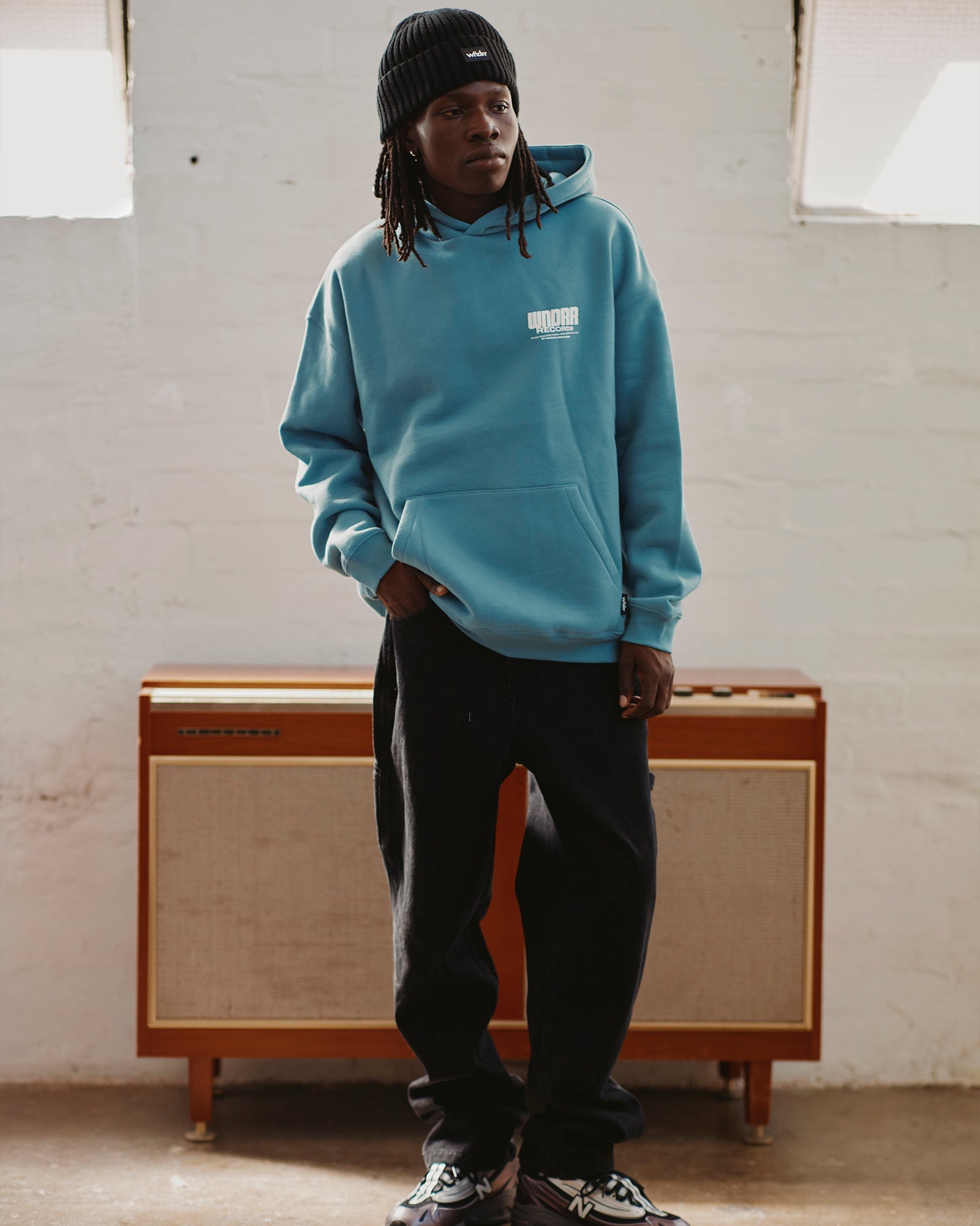 Grenade Hood Sweat - Dusk Blue