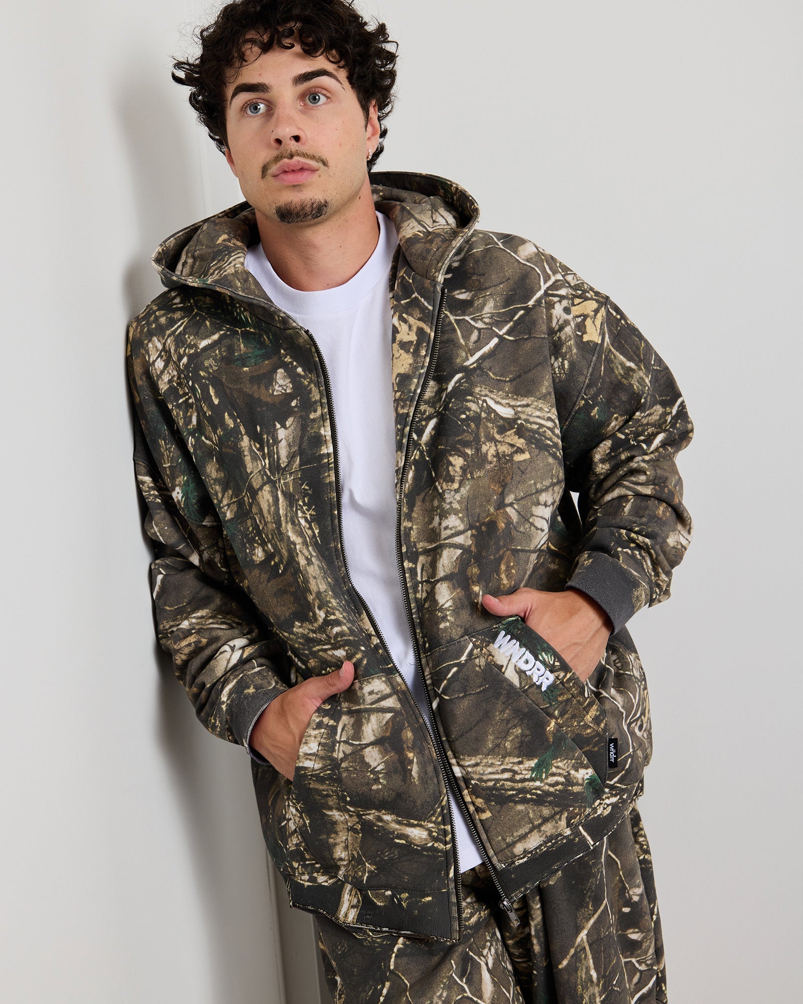 Mens Halo Zip Hood Sweat Camo - Image 5
