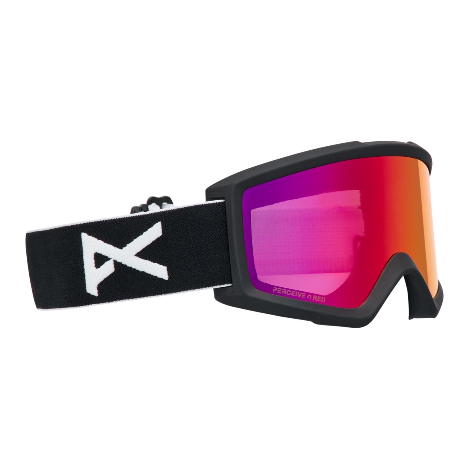 Helix 2.0 Goggles + Bonus Lens Black - Perceive Sunny Red Lens (14% / S3) w/ Amber Lens (55% / S1) - Image 3