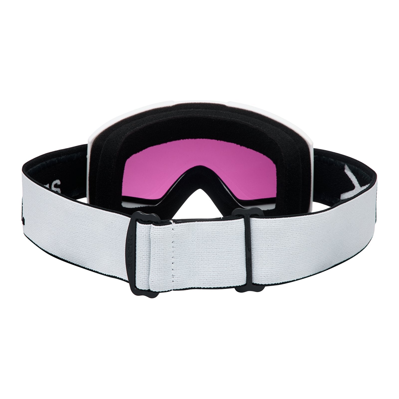 Helix 2.0 Goggles + Bonus Lens White - Perceive Sunny Onyx Lens (6% / S4) w/ Amber Lens (55% / S1) - Image 4