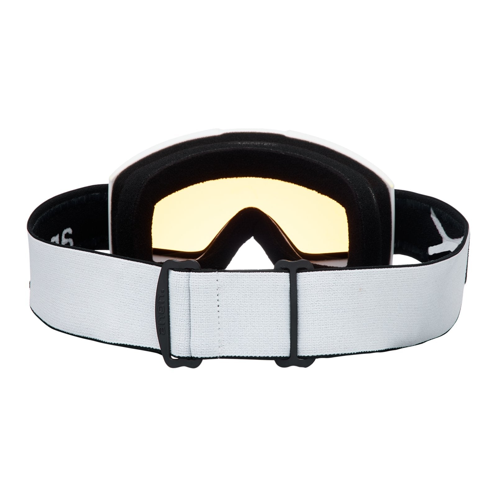 Helix 2.0 Low Bridge Fit Goggles (Non-Mirror) White - Amber Lens (55% / S1) - Image 4