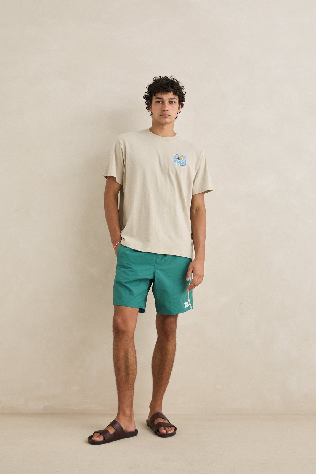 Heritage Beach Short Teal - Image 2