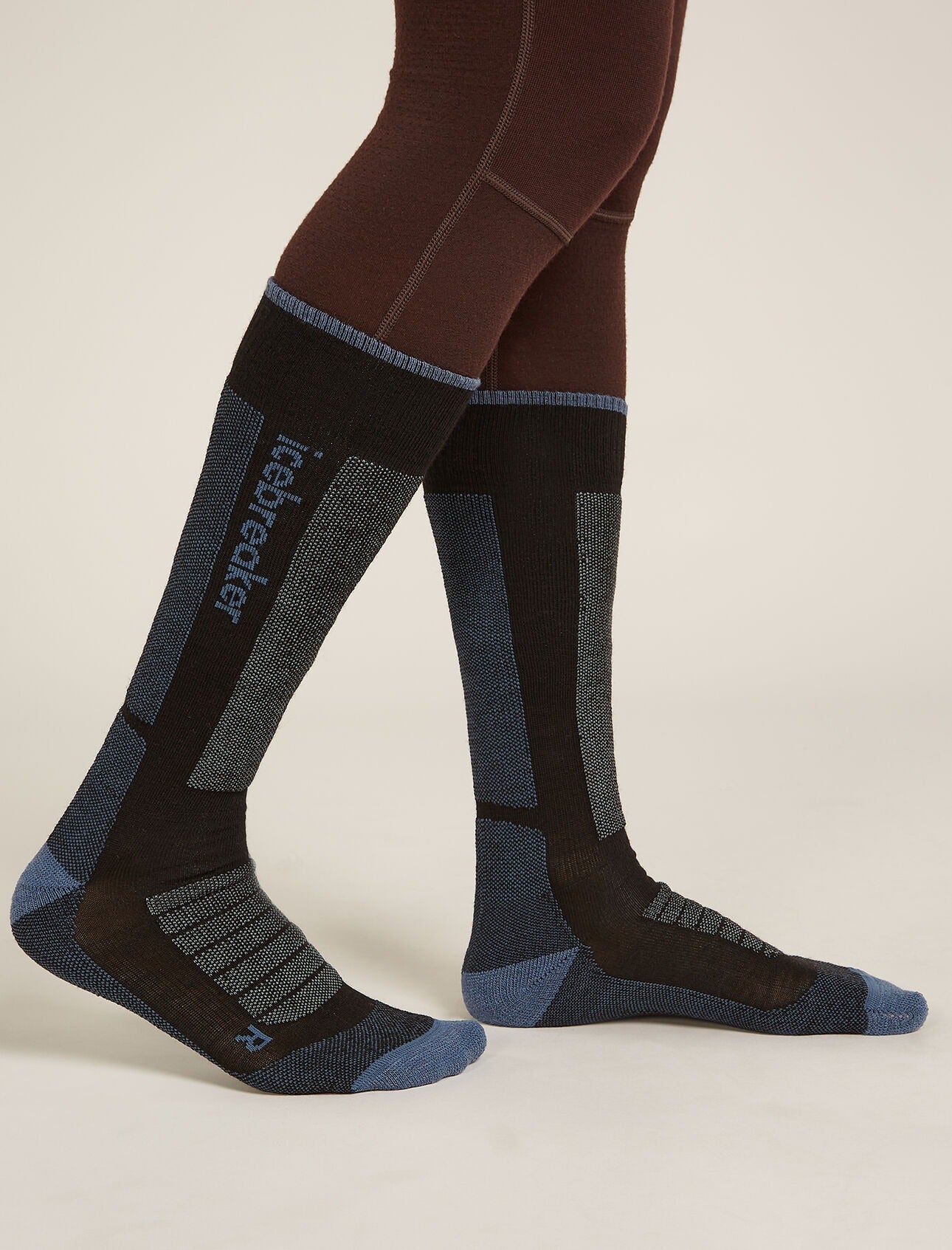 Women's Merino Ski+ Medium Over the Calf Socks