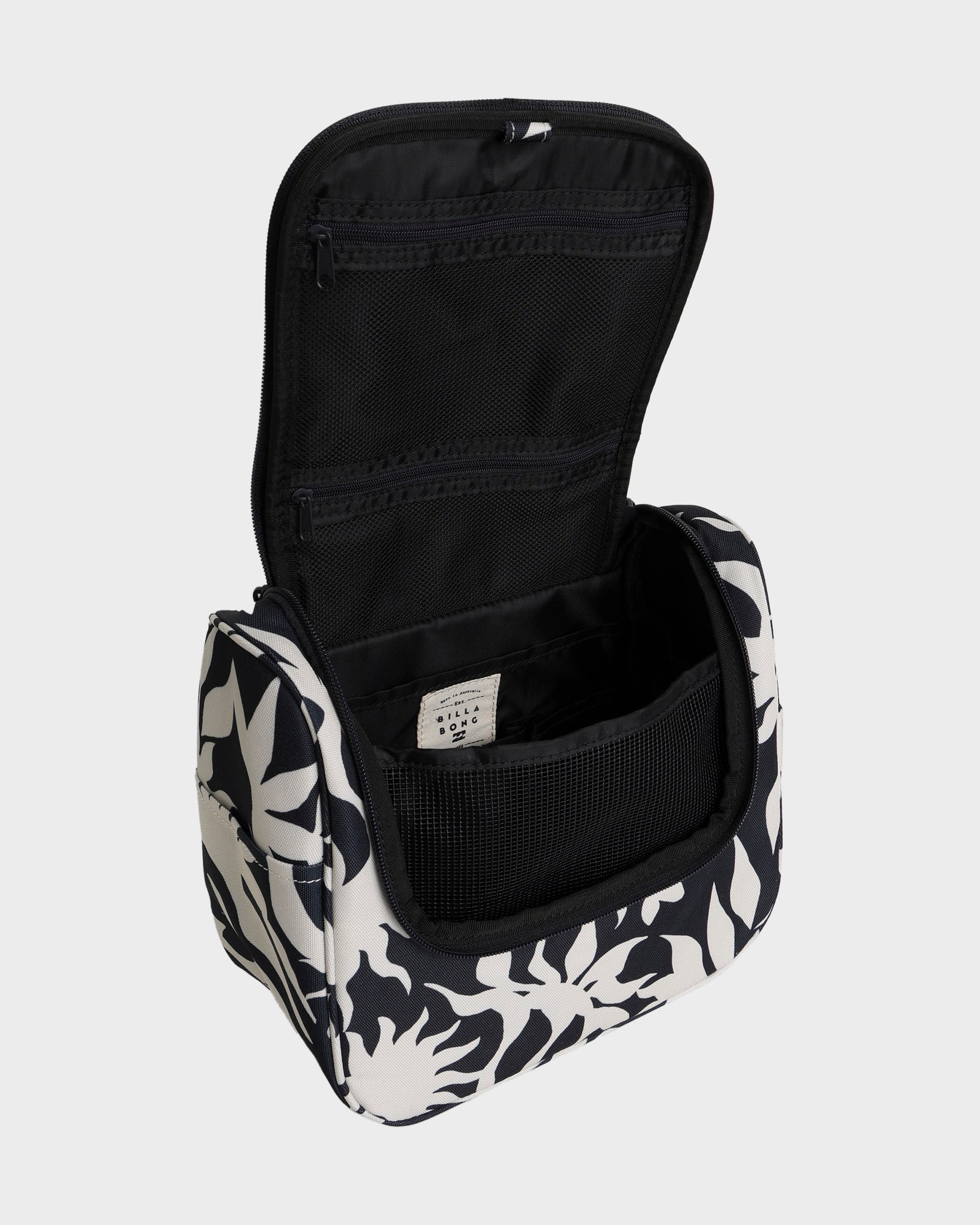 Travel Beauty Bag White / Black - Image 4