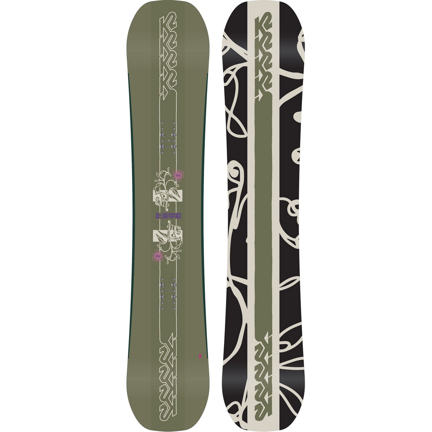 Lime Lite Womens Snowboard