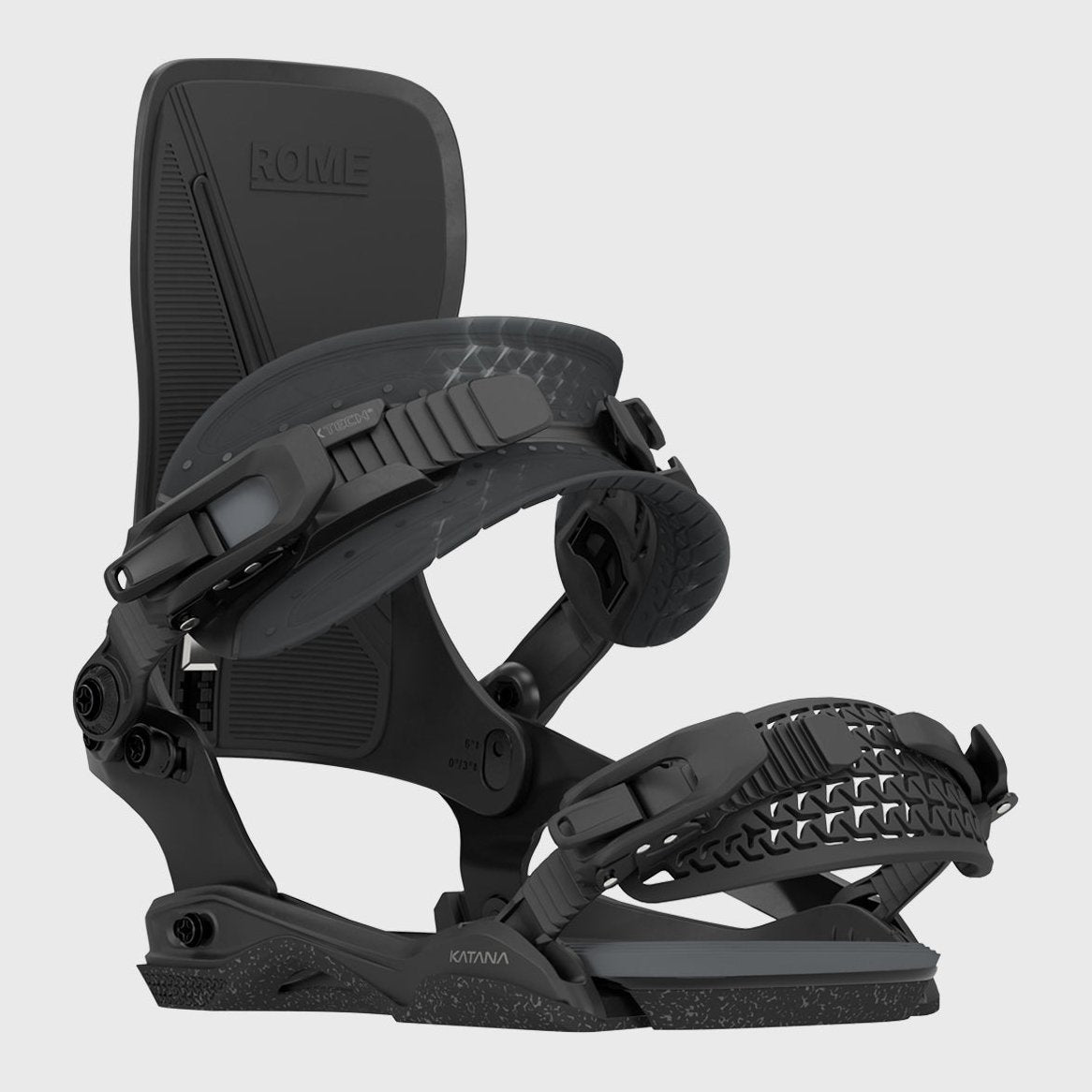 Katana AW Snowboard Bindings Black - Image 2
