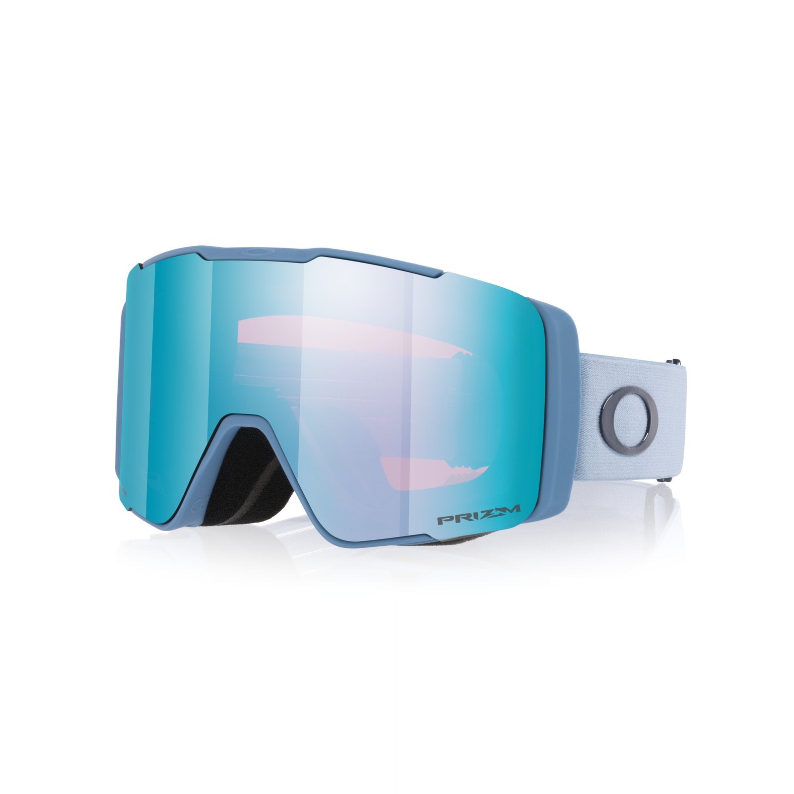 Line Miner Pro M (Low Bridge Fit) Snow Goggle Light Blue - Prizm Snow Sapphire Iridium Lens w/ Prizm Snow Iced Iridium Lens - Image 1