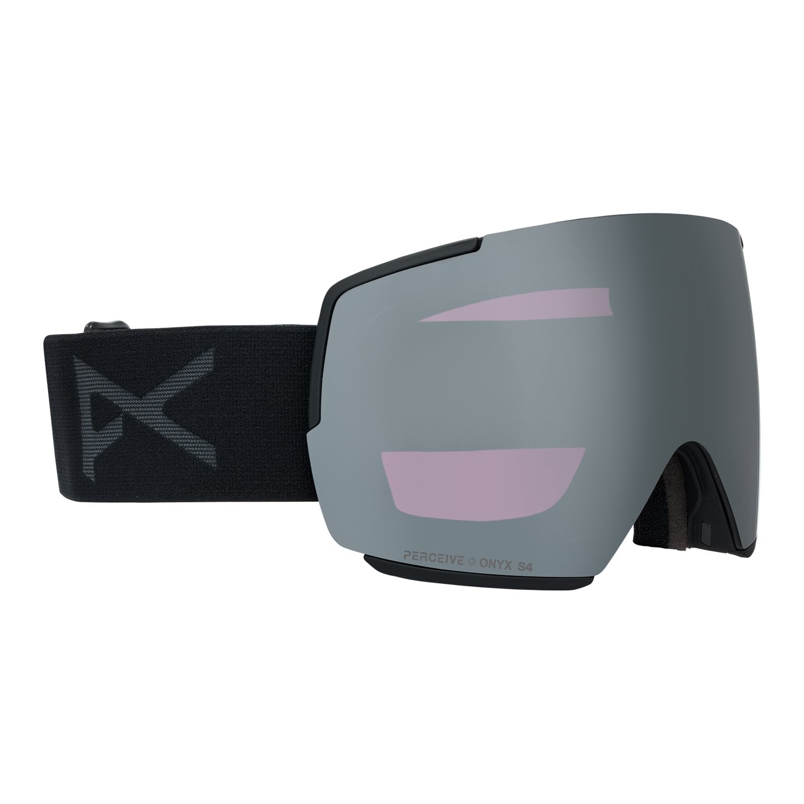 M5 Goggles + Bonus Lens + Mfi Face Mask Smoke - Perceive Sunny Onyx Lens (6% / S4) w/ Perceive Variable Violet Lens (34% / S2) - Image 3