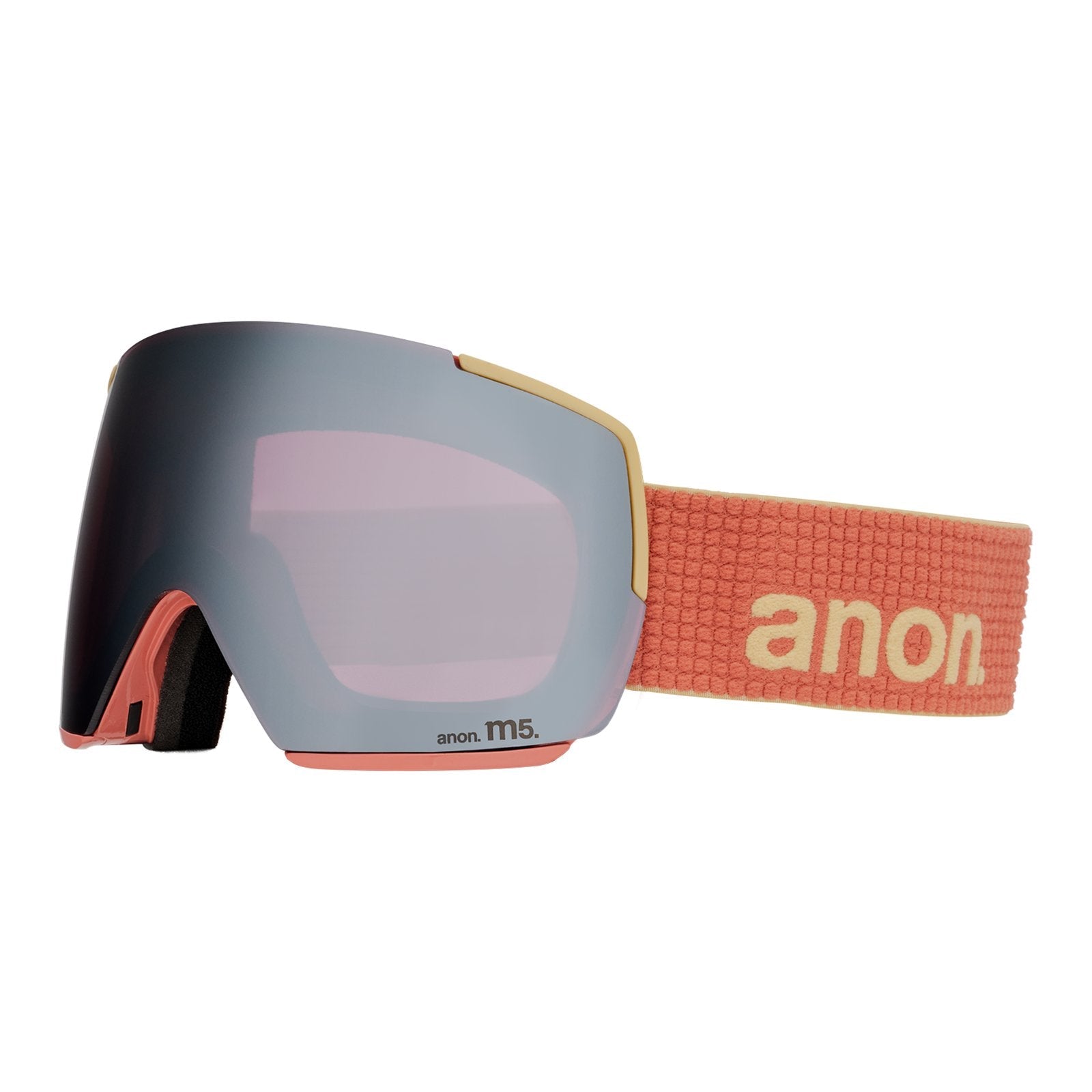M5 Goggles + Bonus Lens + Mfi Face Mask Terracotta - Perceive Sunny Onyx Lens (6% / S4) w/ Perceive Variable Violet Lens (34% / S2) - Image 1
