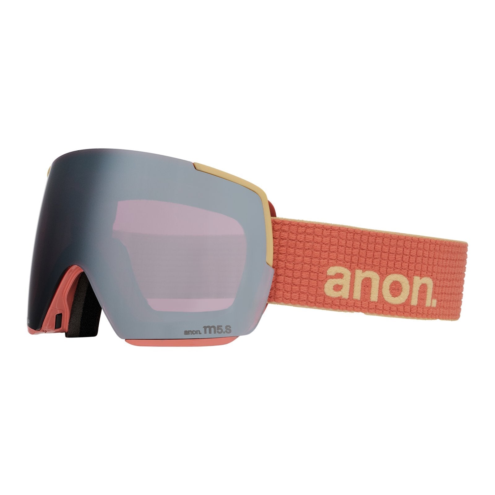 M5S Goggles + Bonus Lens + Mfi Face Mask Terracotta - Perceive Sunny Onyx Lens (6% / S4) w/ Perceive Variable Violet Lens (34% / S2) - Image 1
