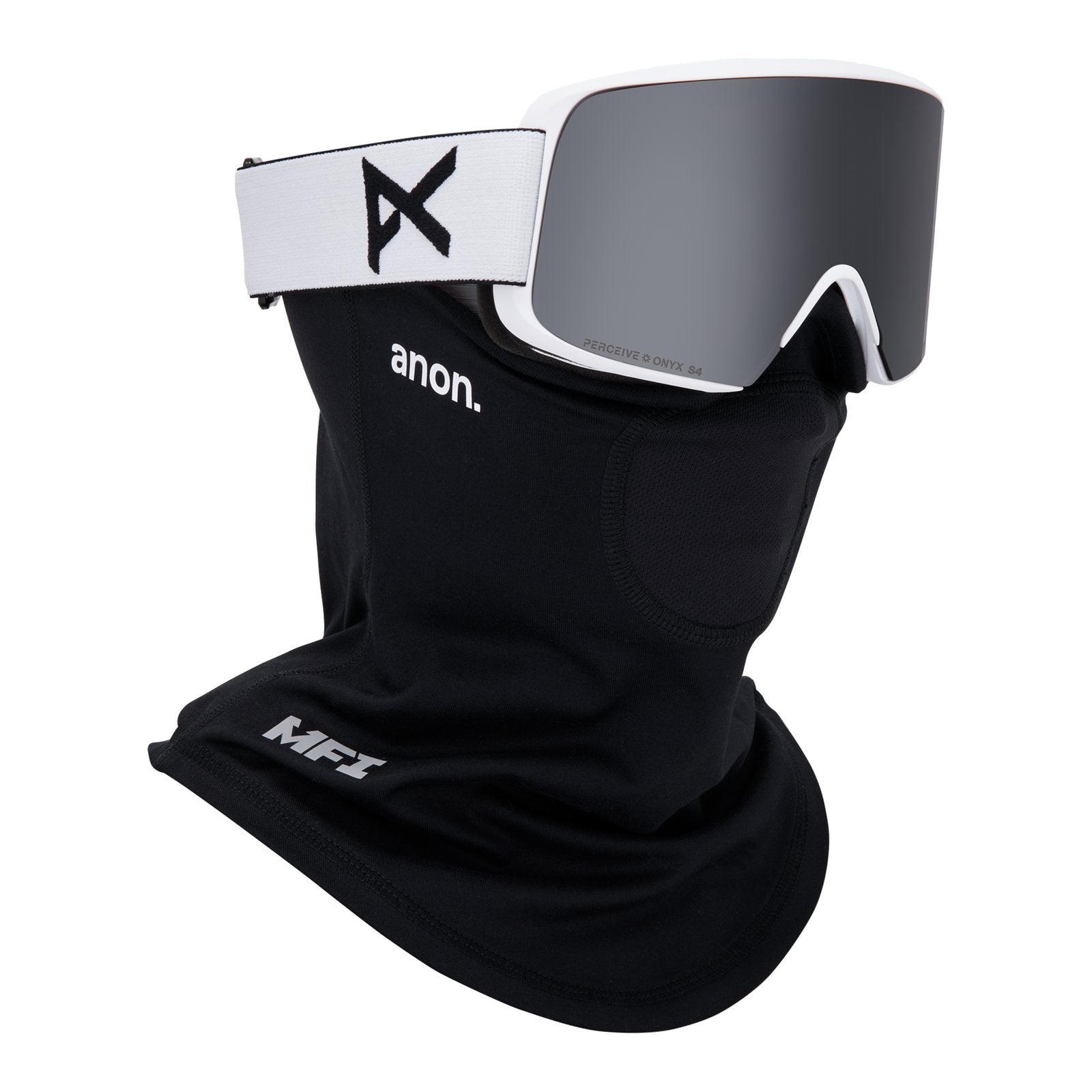 M6S Goggles + Bonus Lens + Mfi Face Mask White - Perceive Sunny Onyx Lens (6% / S4) w/ Perceive Variable Violet Lens (34% / S2) - Image 5