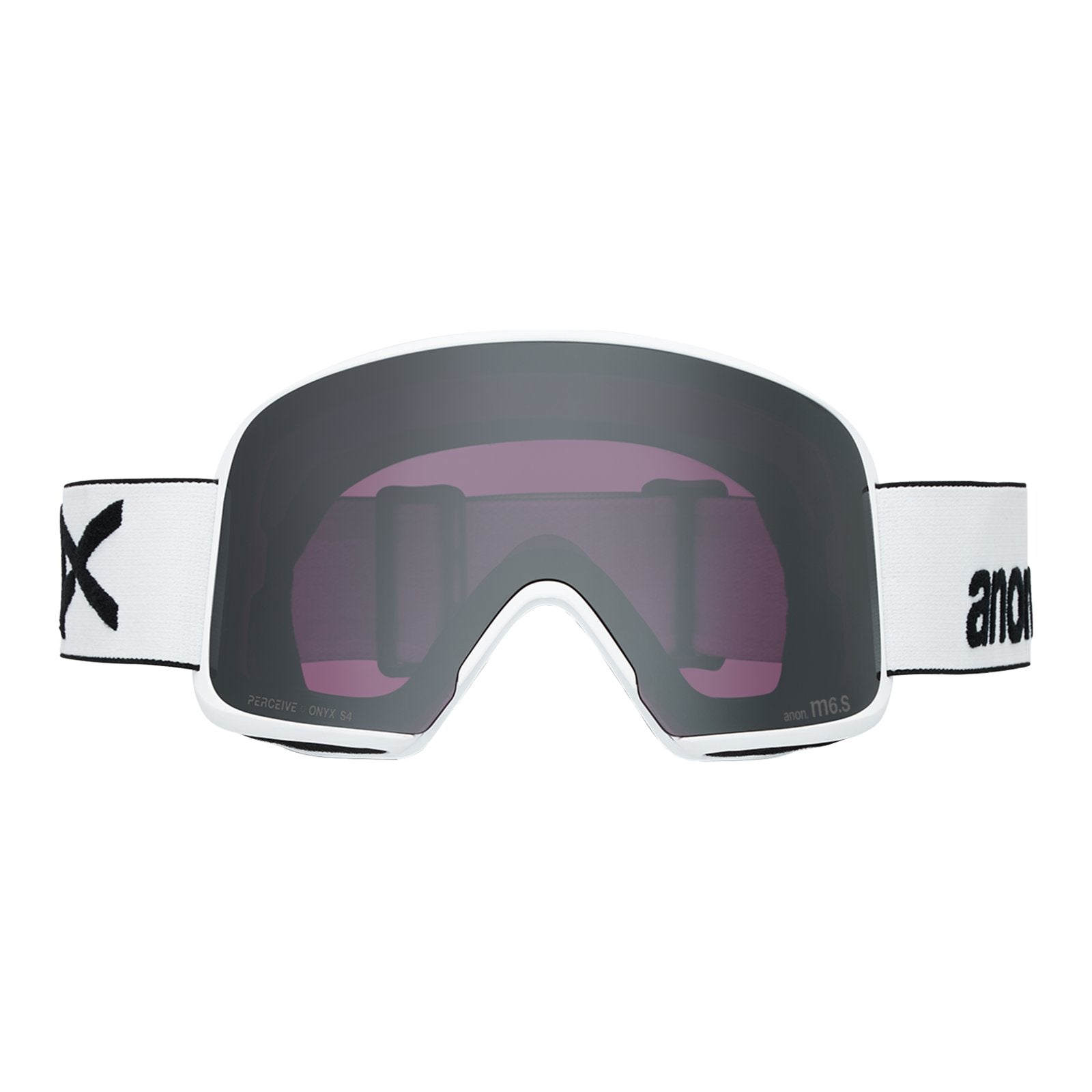 M6S Goggles + Bonus Lens + Mfi Face Mask White - Perceive Sunny Onyx Lens (6% / S4) w/ Perceive Variable Violet Lens (34% / S2) - Image 2