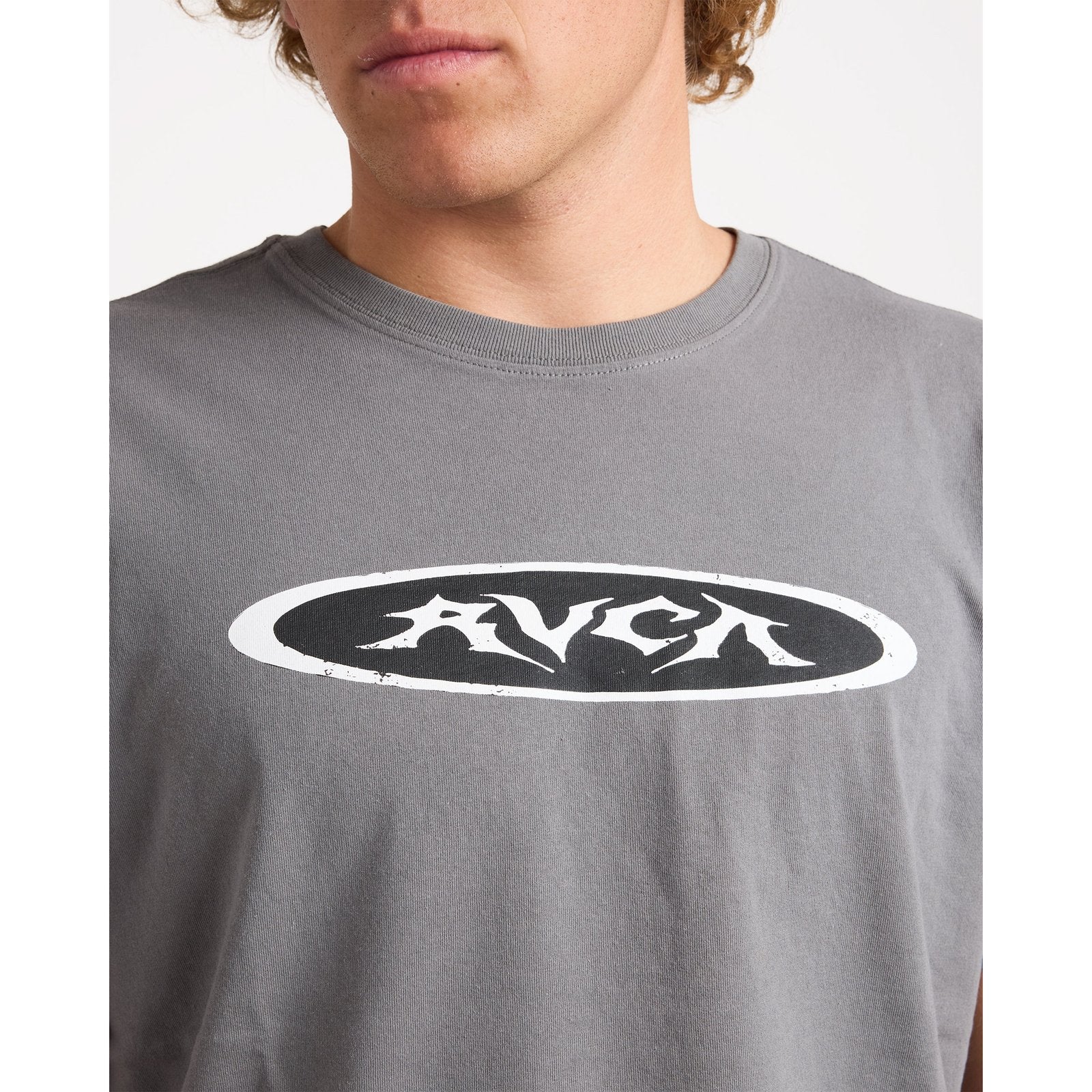 Mens Garage T-Shirt Smoke - Image 4