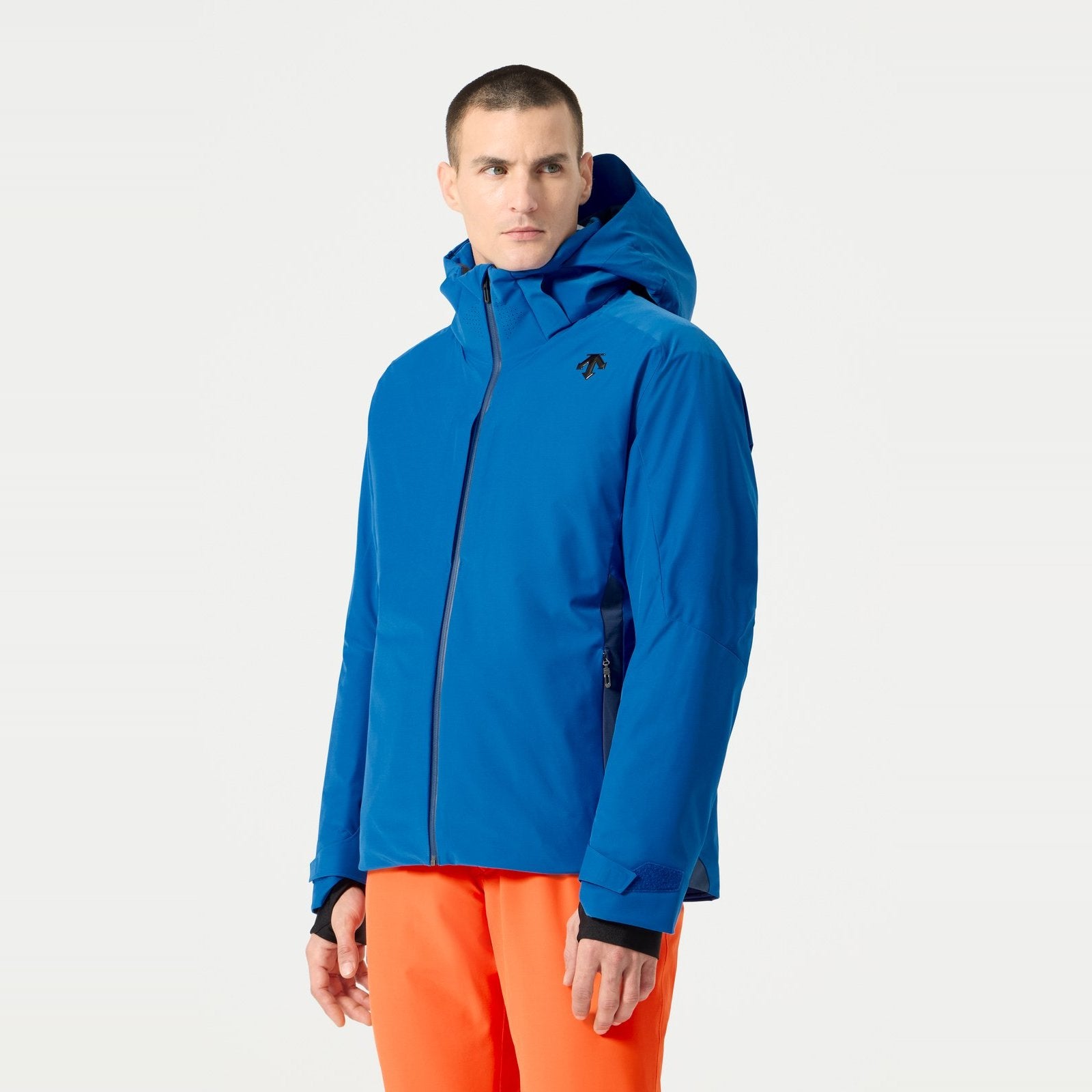 Mens Insulated Ski Jacket Royal Blue - Image 4