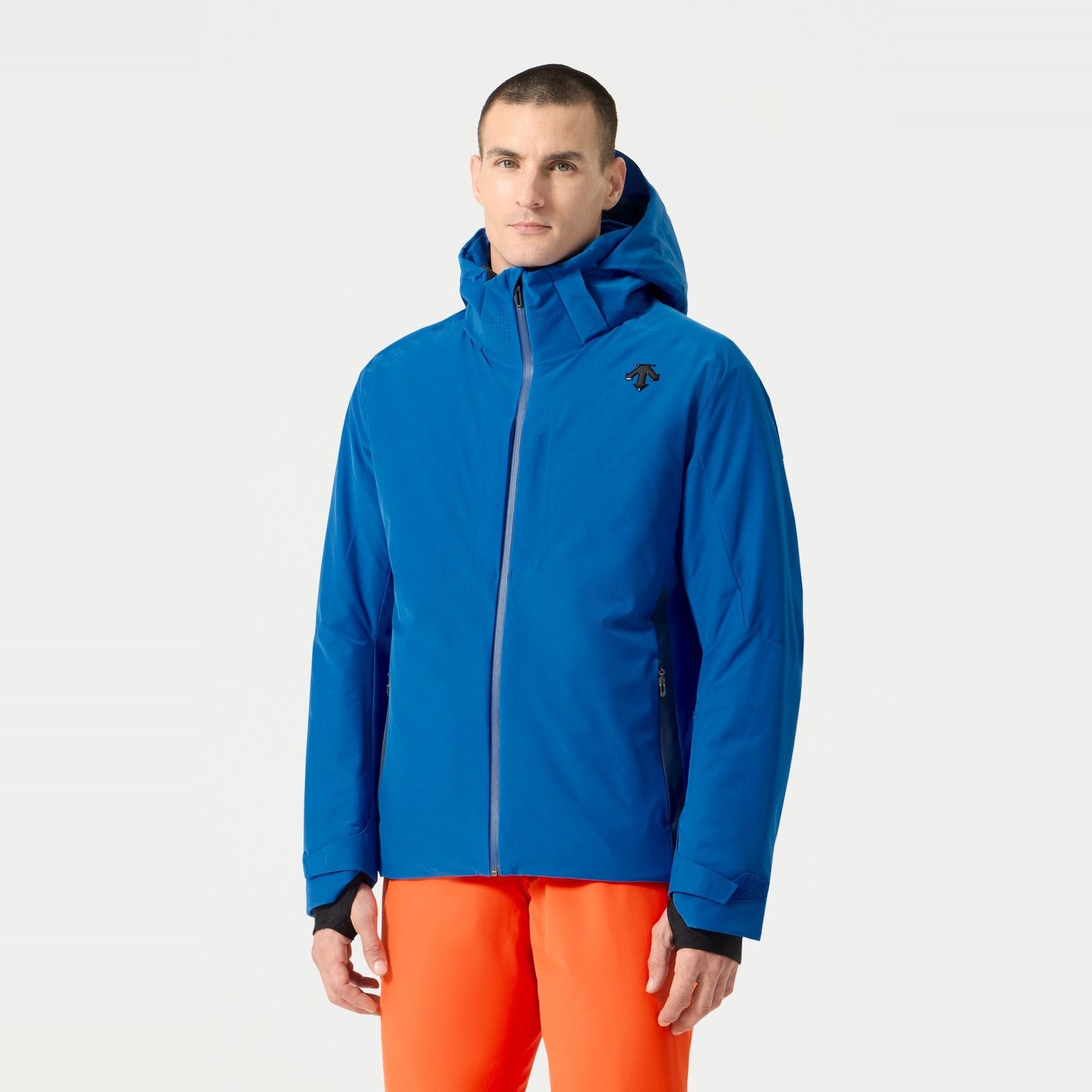 Mens Insulated Ski Jacket Royal Blue - Image 6