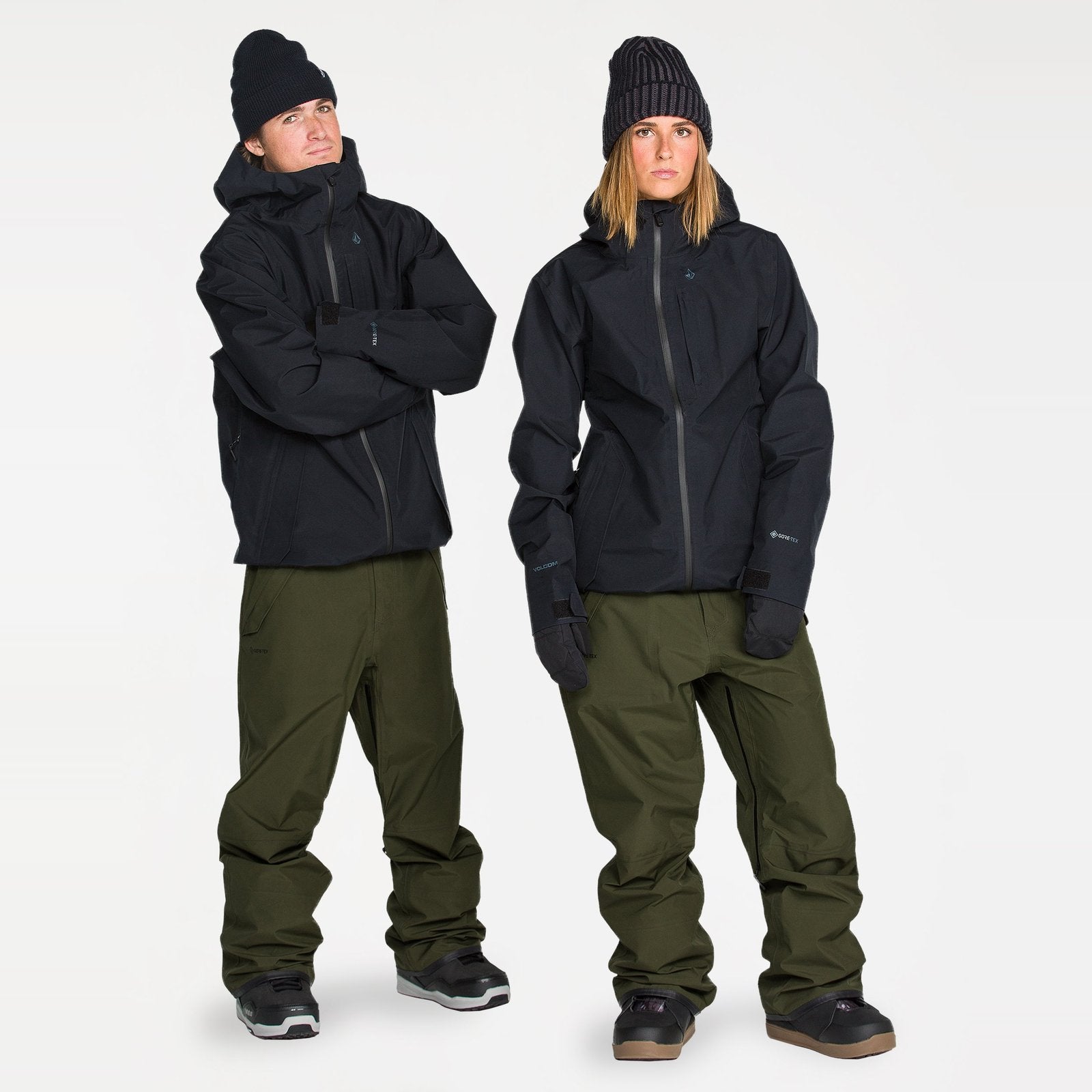 Mens Test Gore-Tex Pants Dark Green - Image 2