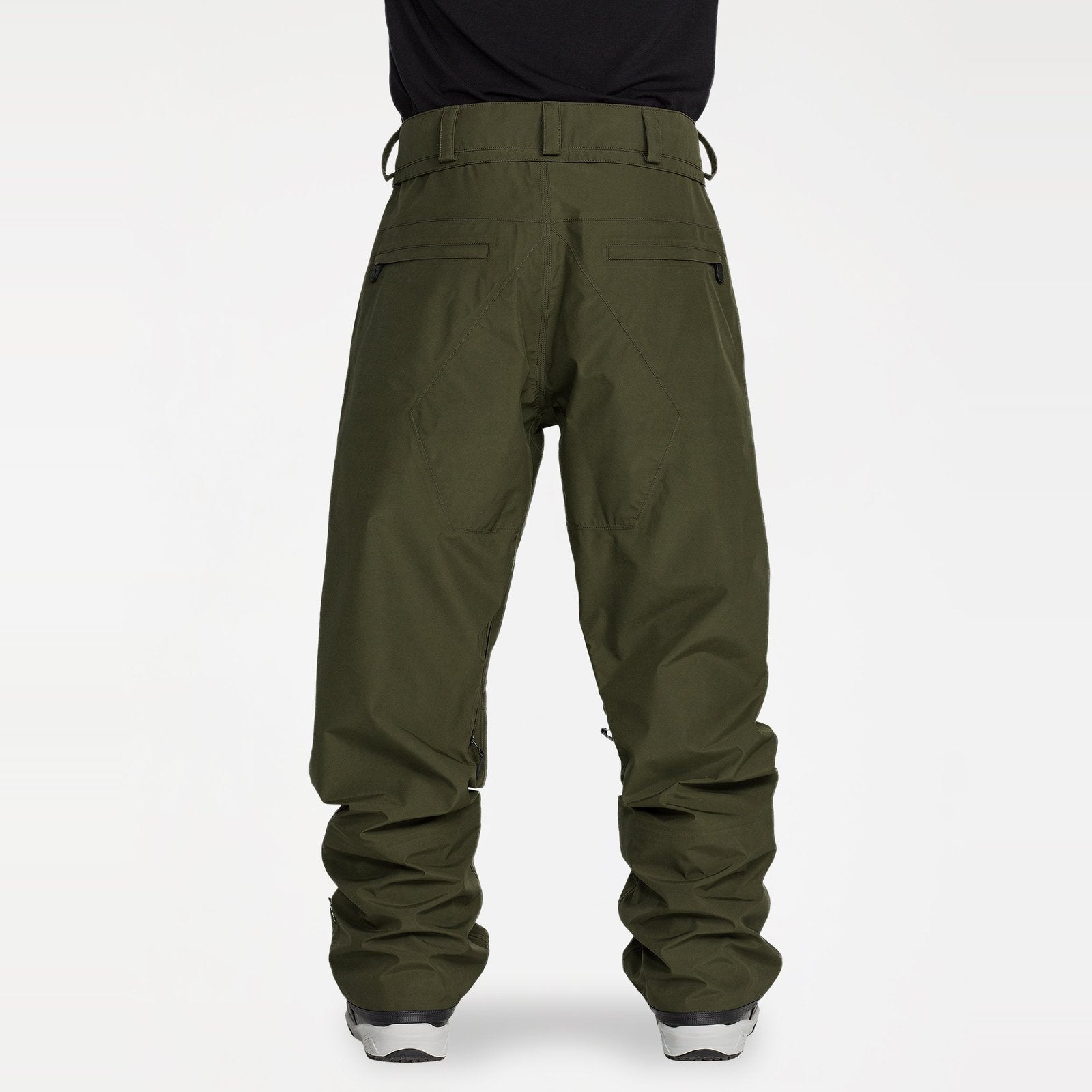 Mens Test Gore-Tex Pants Dark Green - Image 3