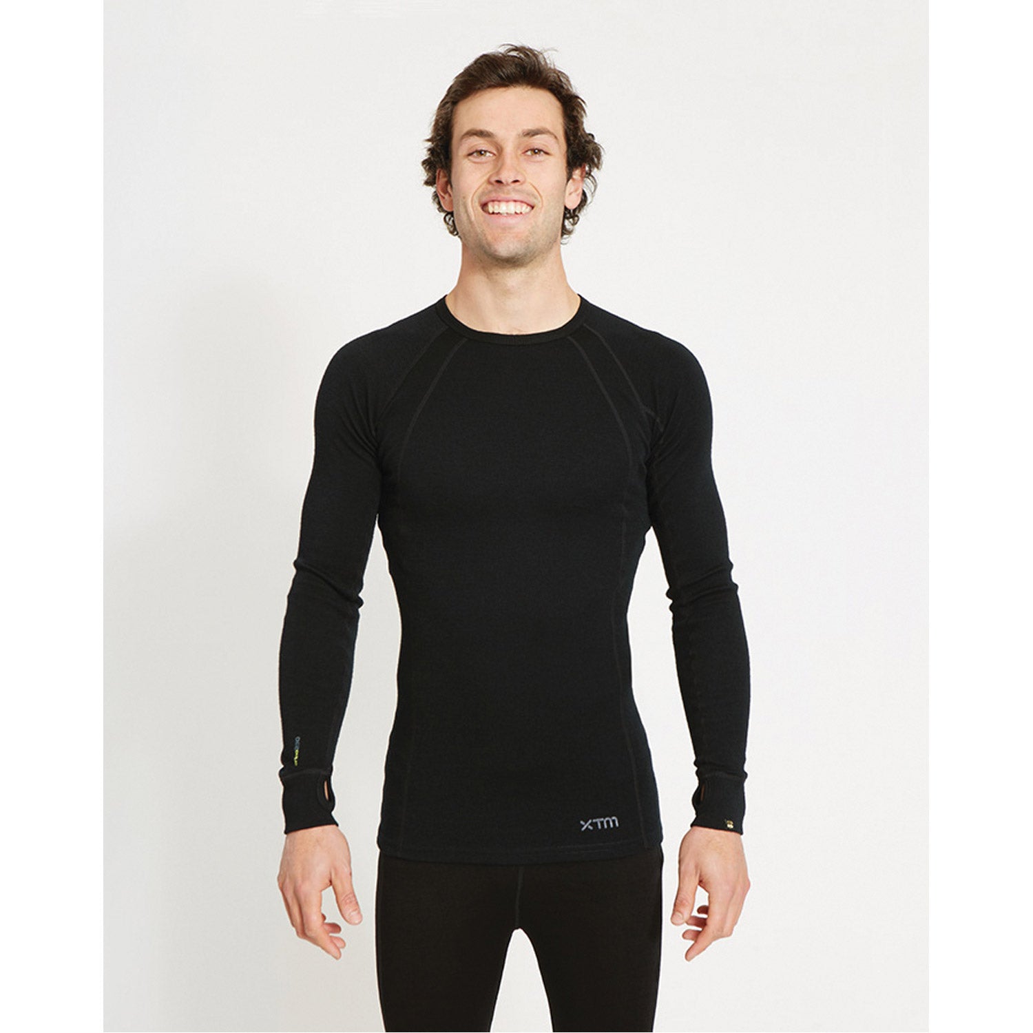 Plus Size Merino 230 Wool Unisex Long Sleeve Thermal Top