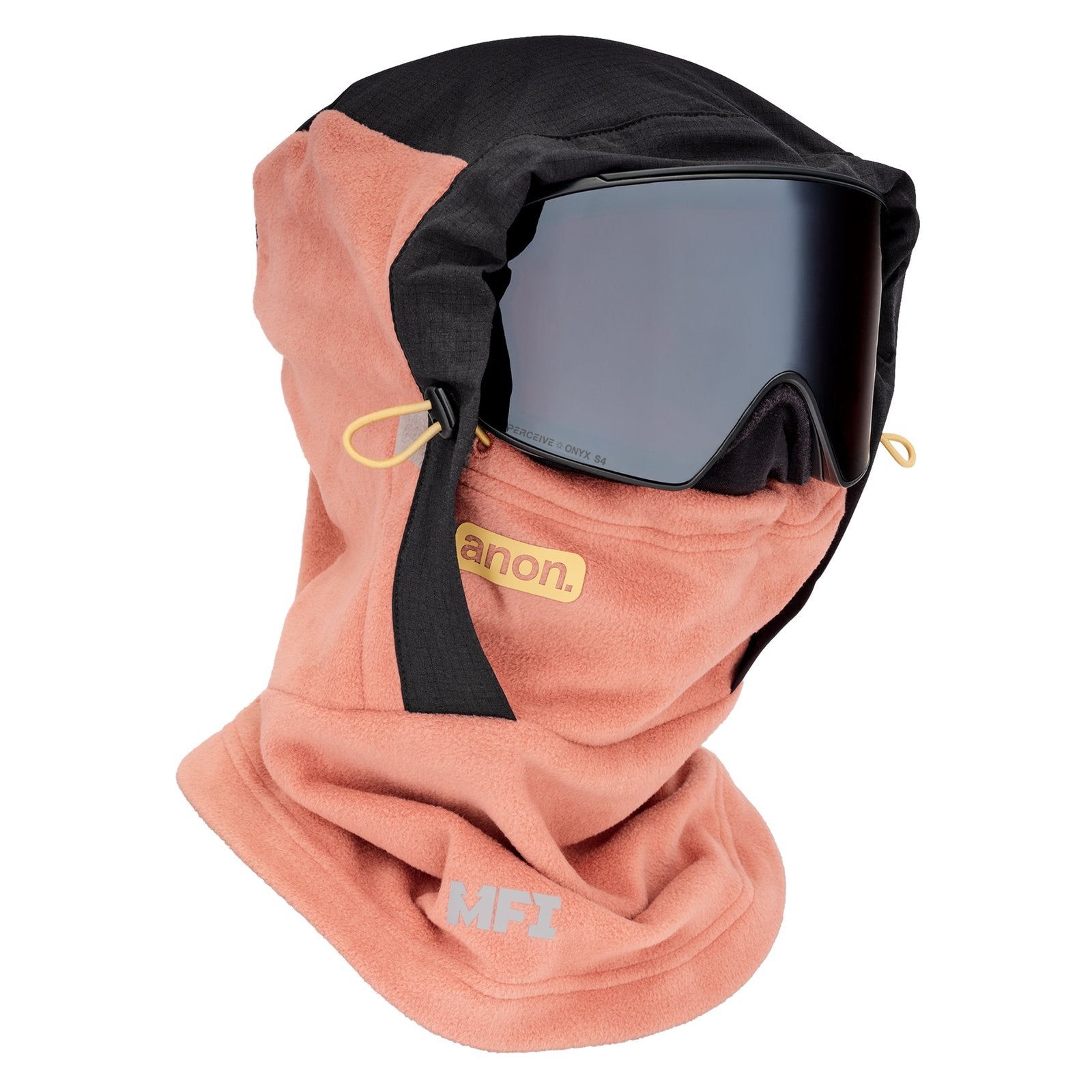 MFI Fleece Helmet Hood Terracotta - Image 3