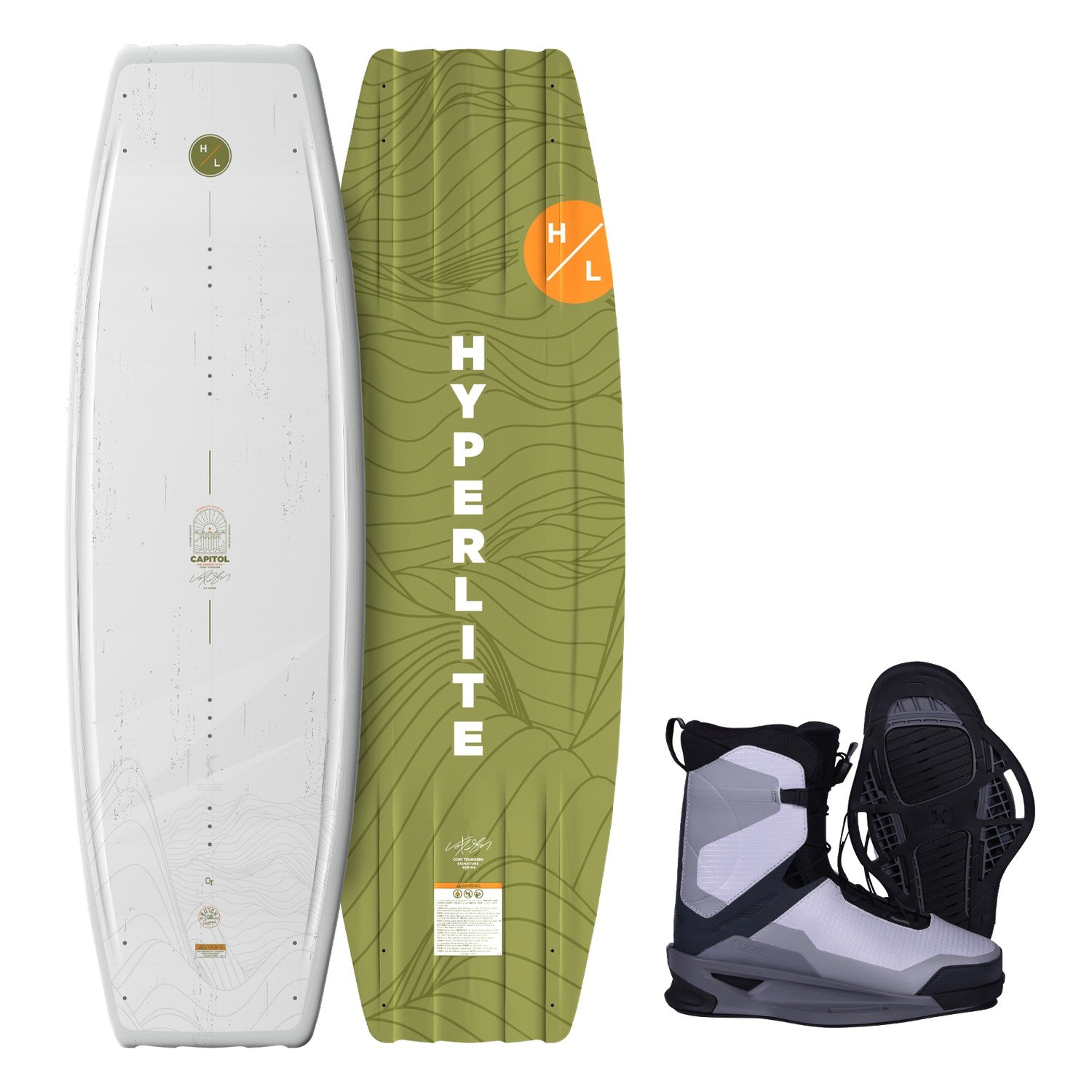 Capitol Wakeboard w/ Zero2 Boot Package - Image 1