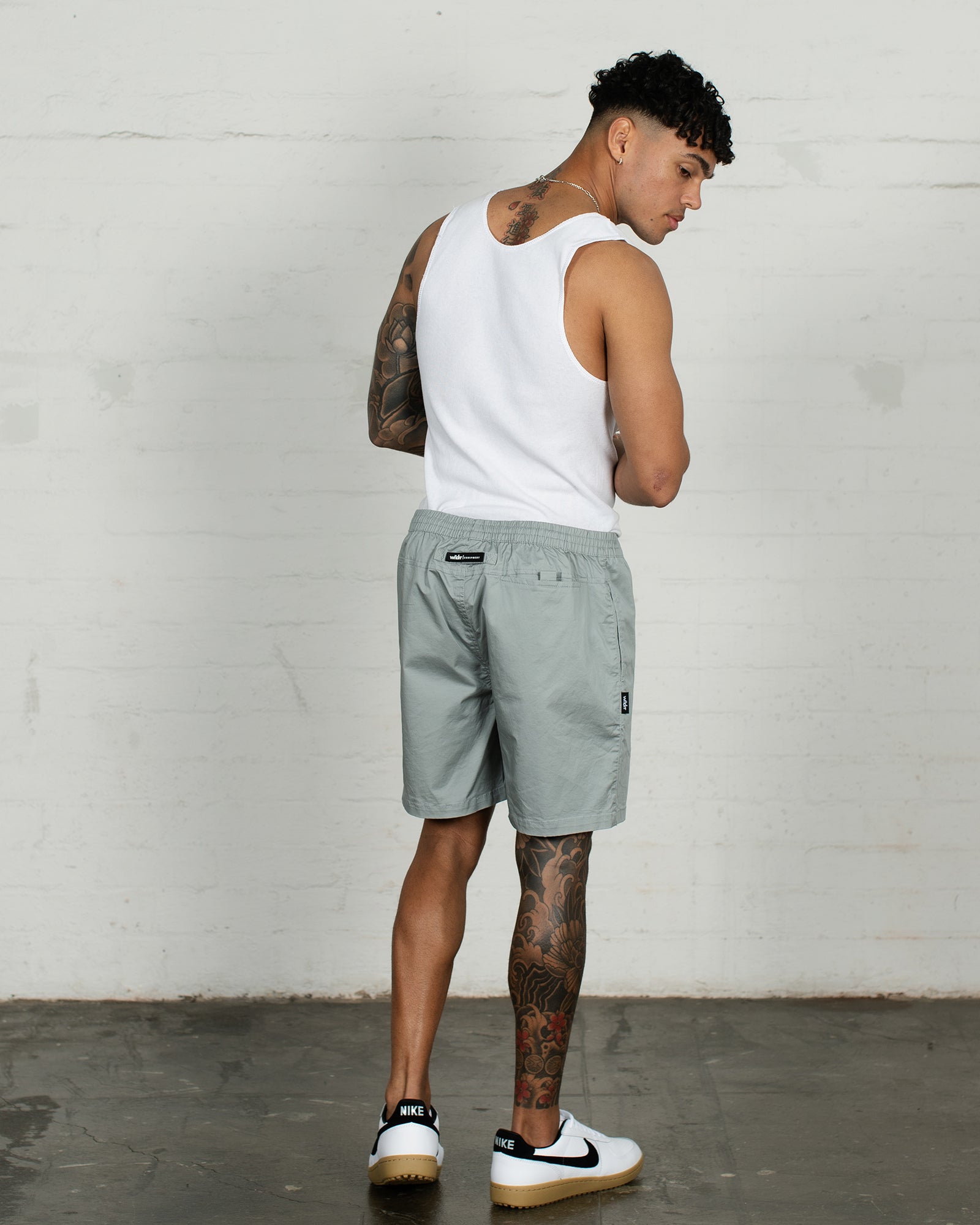 Offend Beach Short Cement Grey - Image 4