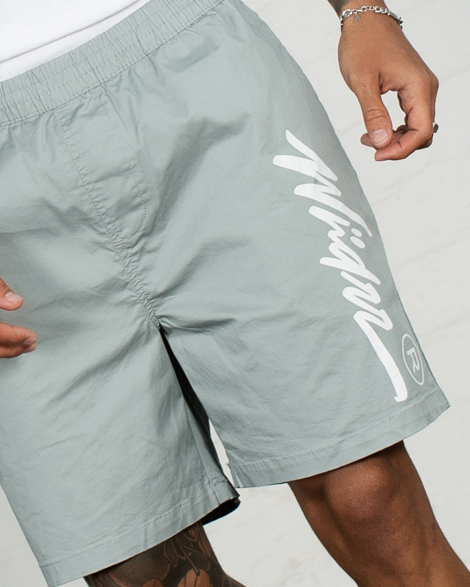 Offend Beach Short Cement Grey - Image 5