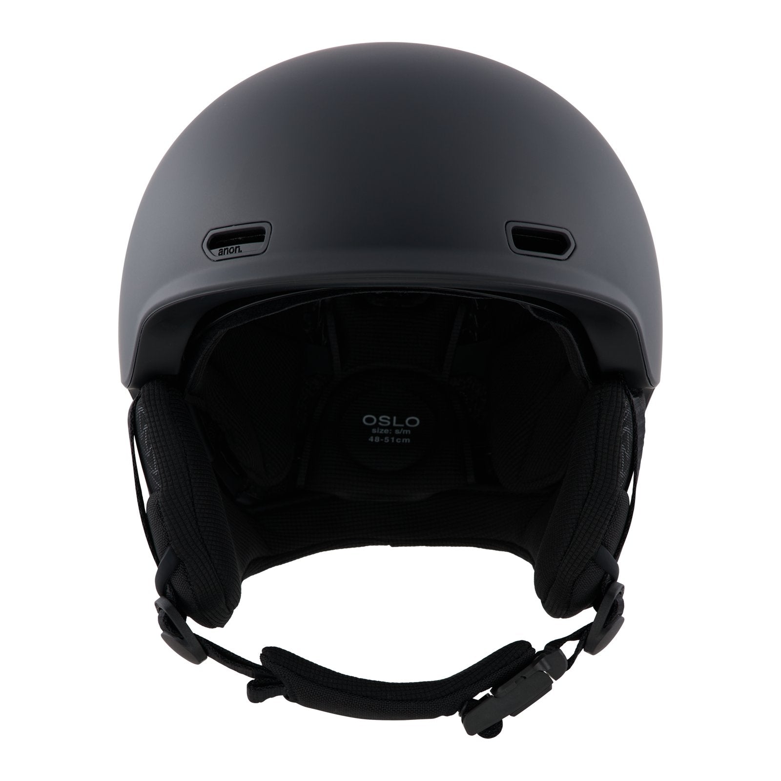 Oslo WaveCel Round Fit Ski & Snowboard Helmet Black - Image 5