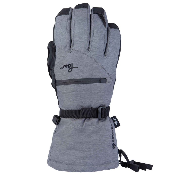 Pow Women's Cascadia Gtx Long Snowboard Glove Grey