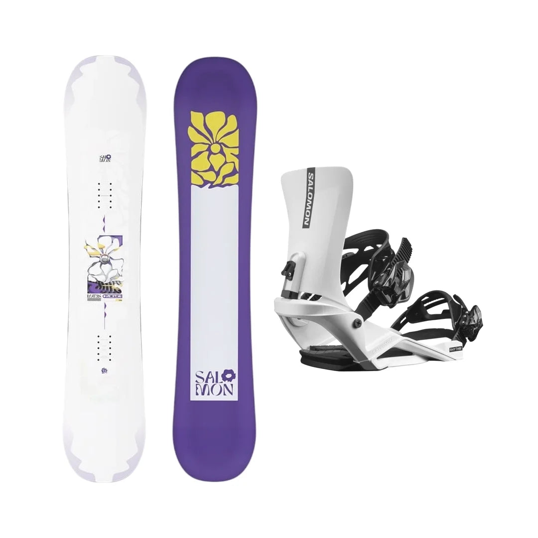 Lotus Snowboard w/ Rhythm Bindings Package