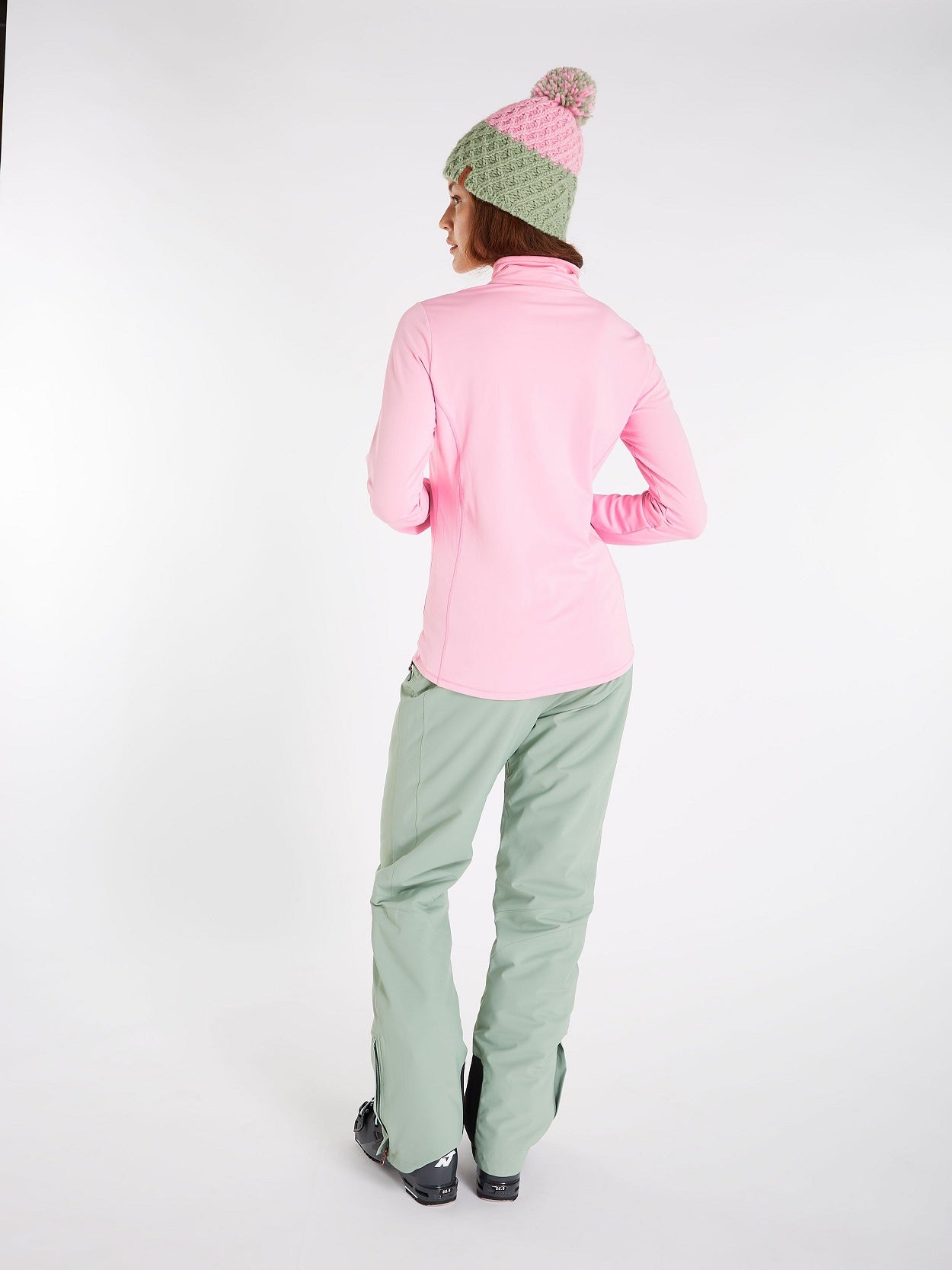 Protest Fabriz 1/4 Zip Top Skivvy Romantic