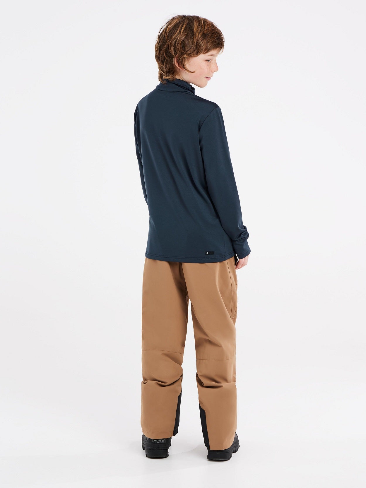 Protest Willowy Jr 1/4 Zip Skivvy Blue Nights