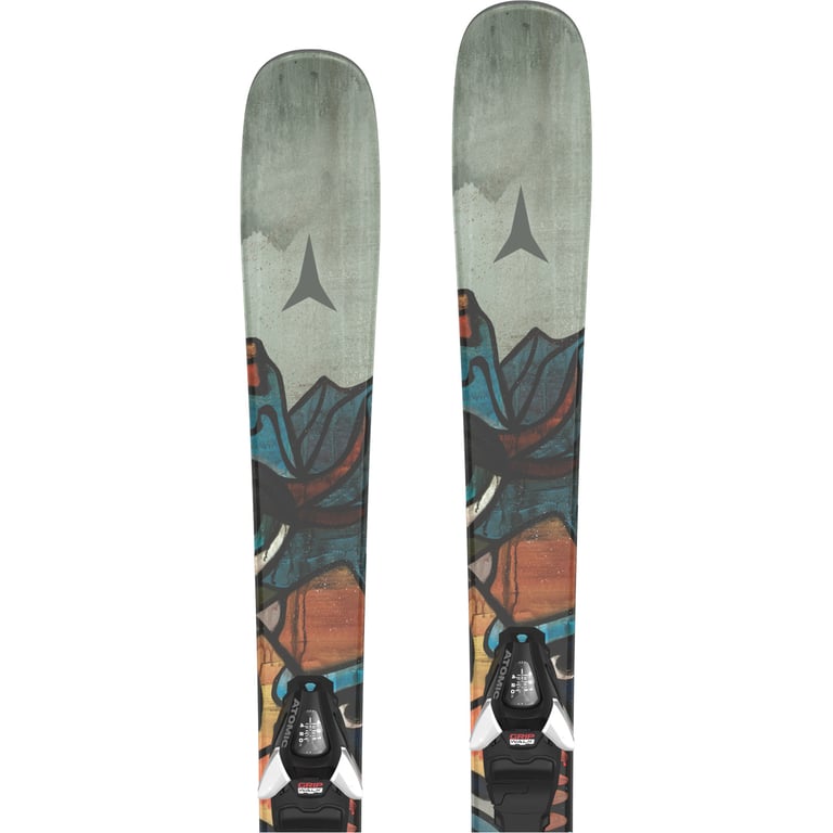 Kids Bent JR 110-130 Skis - Image 6