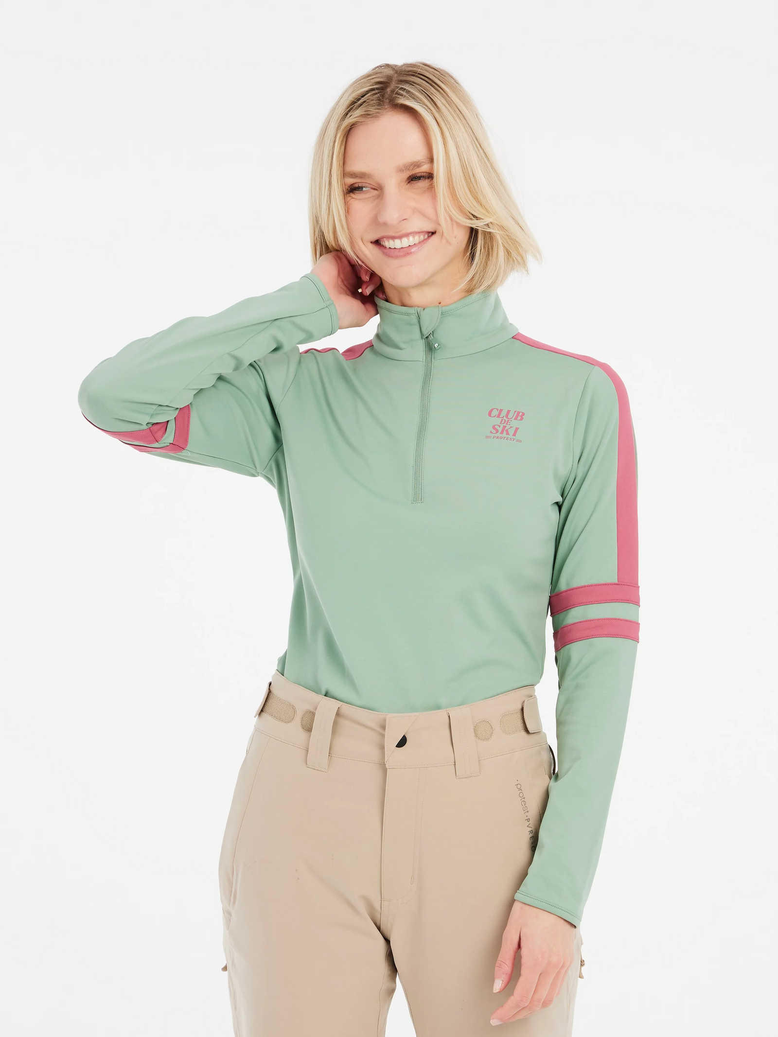 PRTPrue 1/4 Zip Mid Layer
