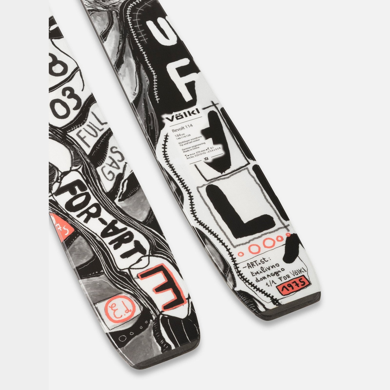 Revolt 114 Skis - Image 4