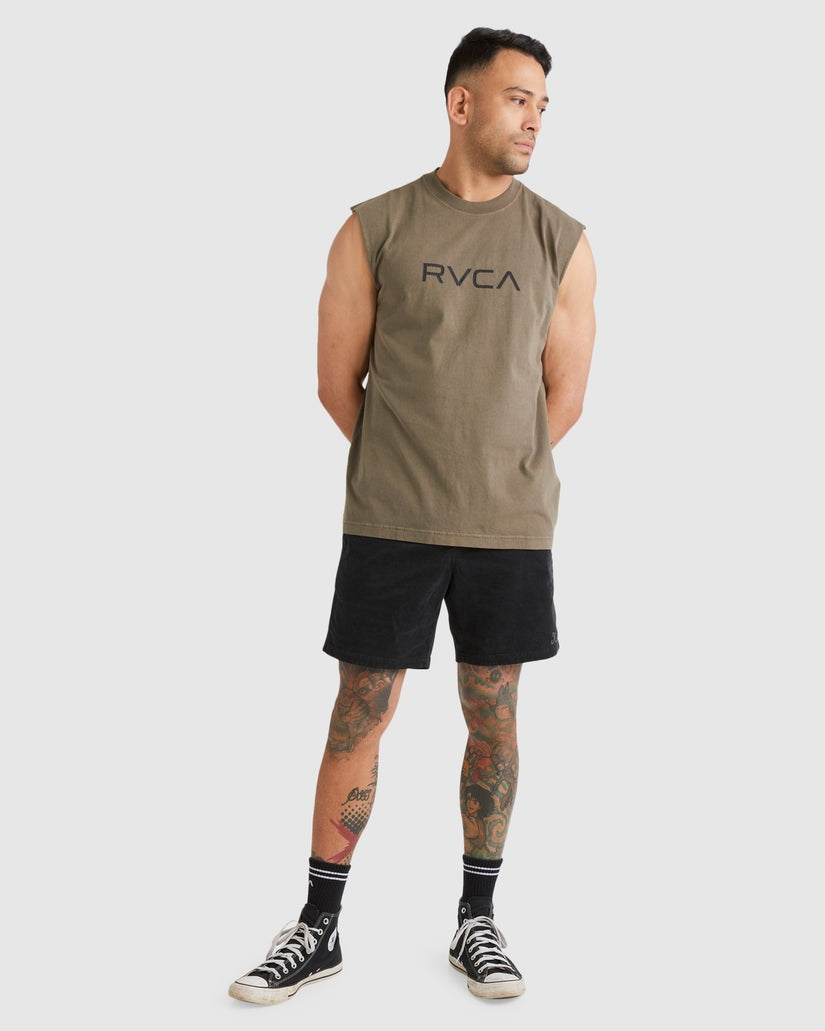 Big RVCA Washed Muscle