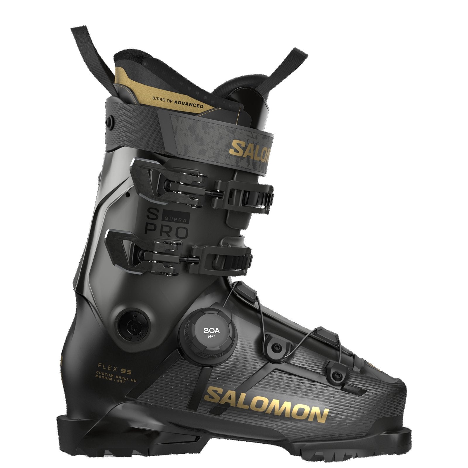 S/Pro Supra S BOA 95 Black / Beluga Met. / Gold Met. - Image 1