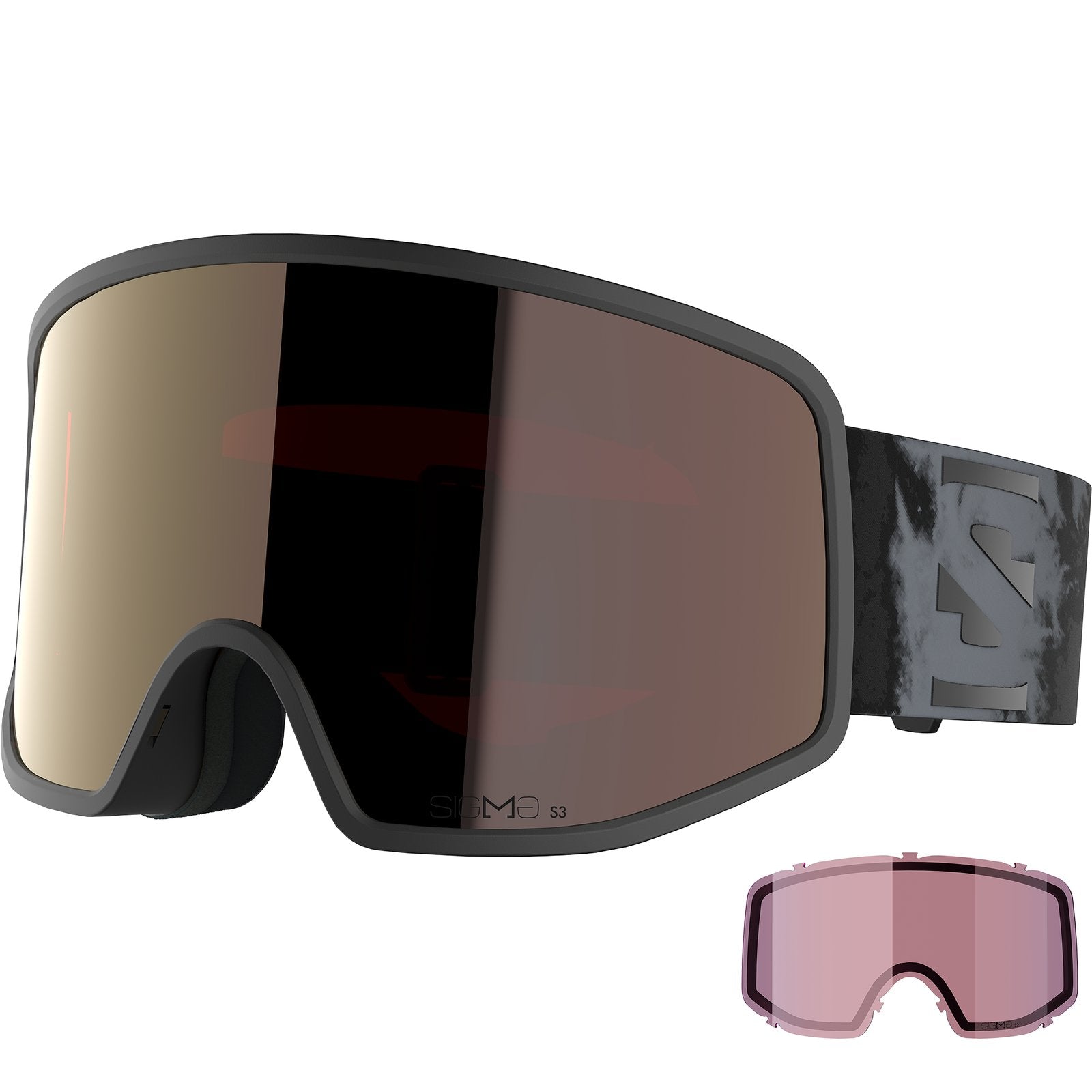 Sentry Pro Sigma Black Tie Dye - Sigma Gun Metal Lens w/ Sigma Silver Pink Lens - Image 3